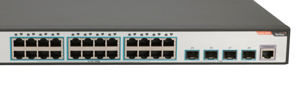 Fiberhome S5800-28T-X-AC | Switch | 24x RJ45 1000Mb/s, 4x SFP+, FIBERHOME S5800-28T-X-AC 6975489914244