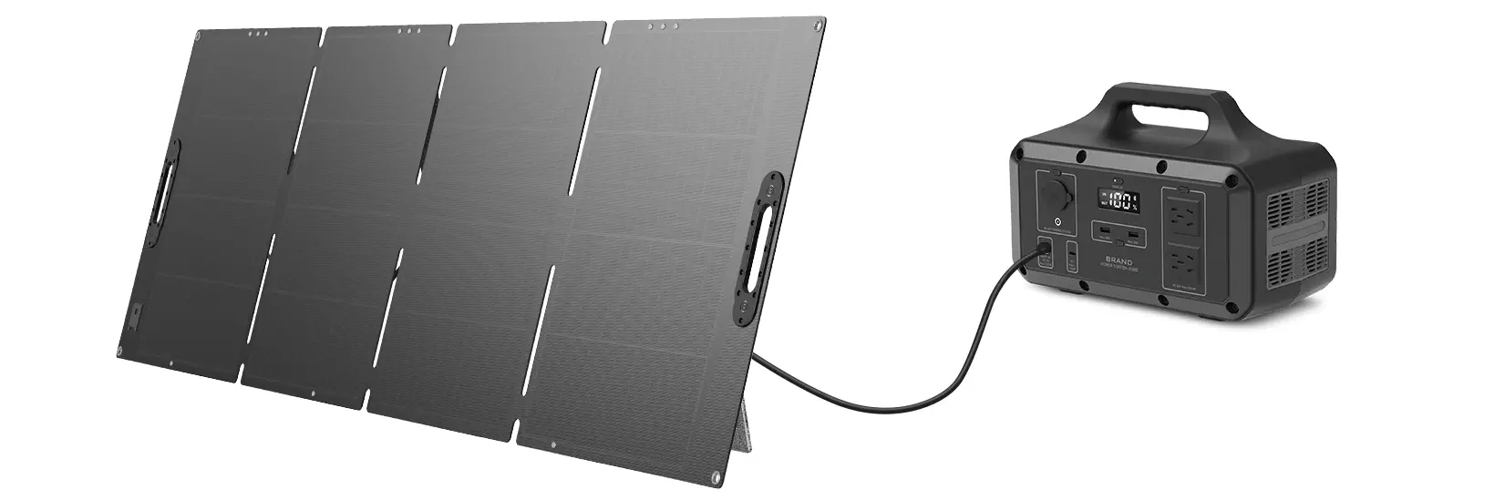 Extralink EPS-120W | Foldable solar panel | for Power Station, EXTRALINK EX.30301 5905090330301