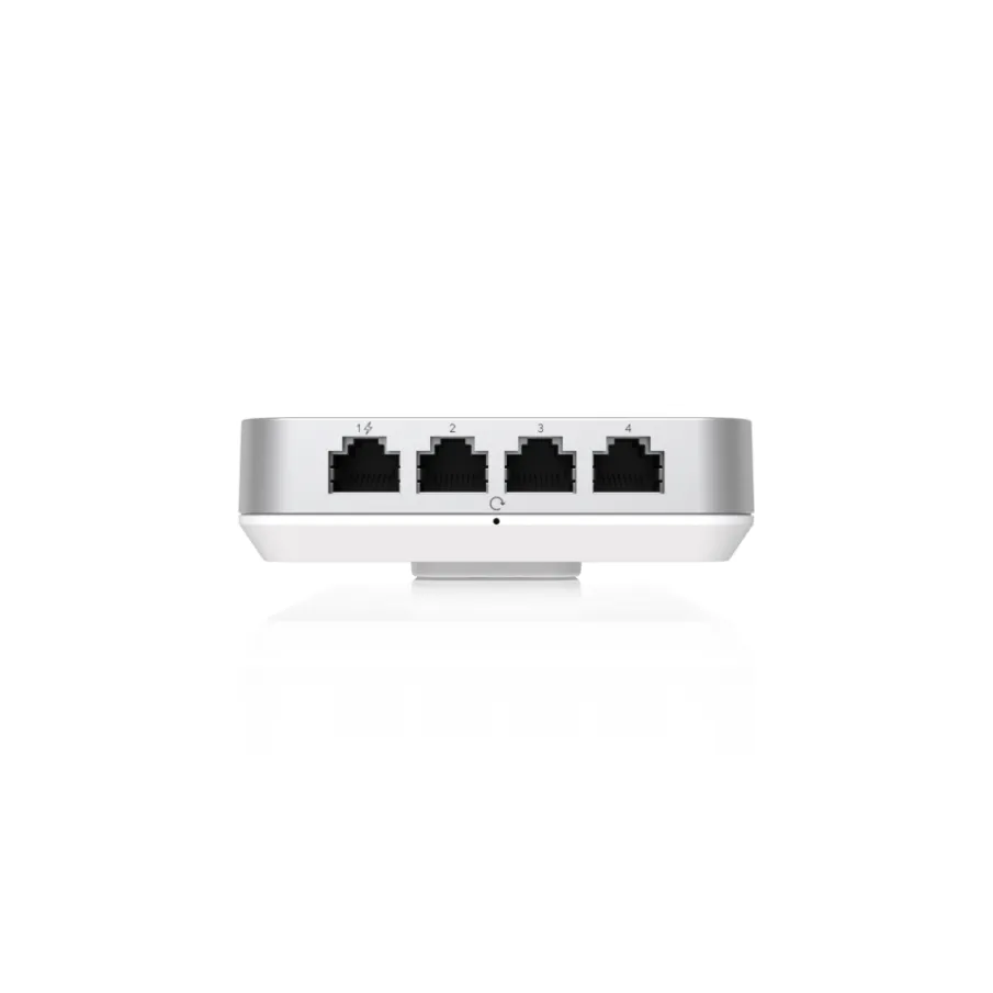 Ubiquiti U6-IW | Access point | UniFi6 In-Wall, WiFi 6 Dual Band, 1x GbE PoE In, 4x GbE PoE Out, UBIQUITI U6-IW 0810010077493
