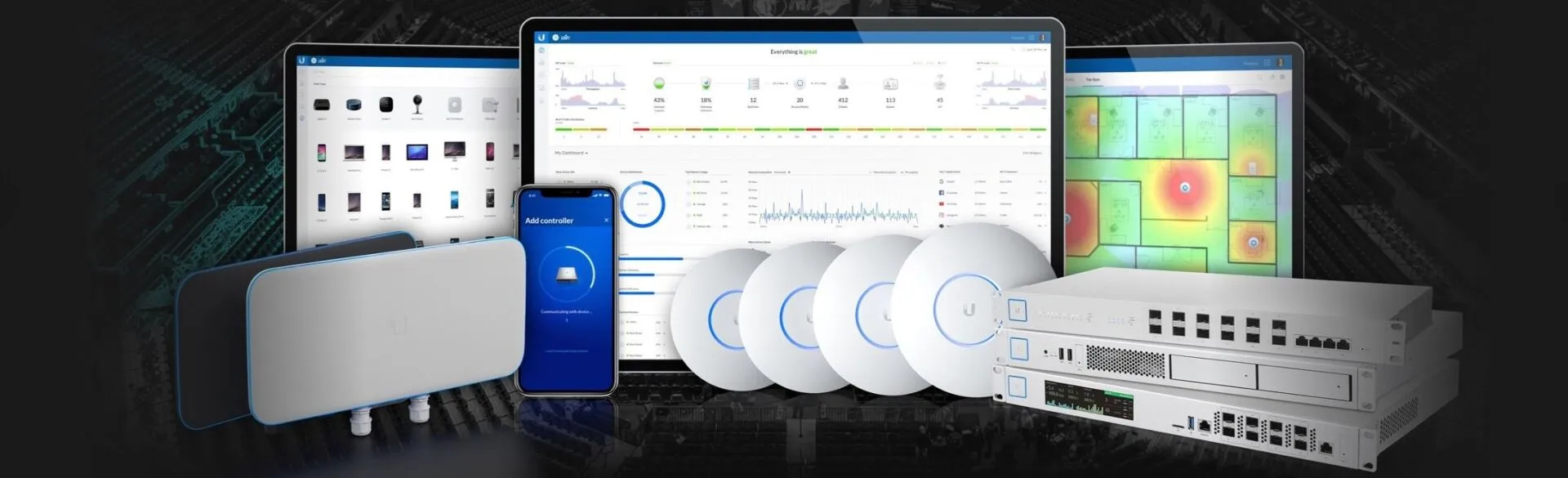 Ubiquiti U6-Enterprise | Access point | UniFi 6, WiFi 6E, MU-MIMO, 1x RJ45 2.5Gb/s PoE+, UBIQUITI U6-ENTERPRISE 0810010077547