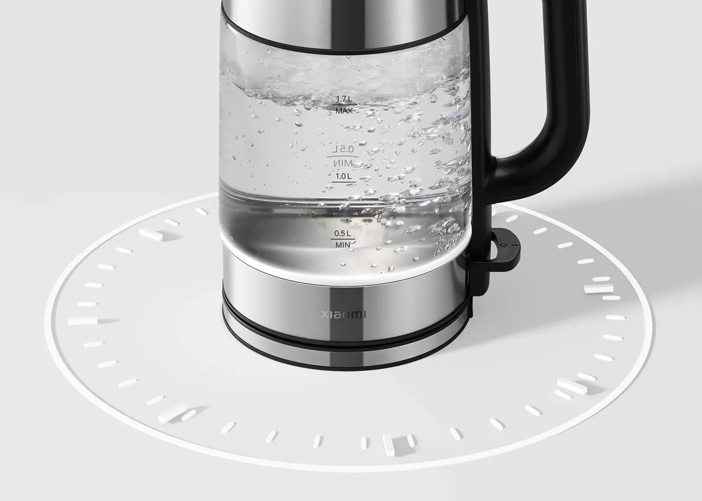 Xiaomi Electric Glass Kettle EU | Electric kettle | Glass, illuminated, 1.7L, 2200W, XIAOMI ELECTRIC GLASS KETTLE EU 6941812734339