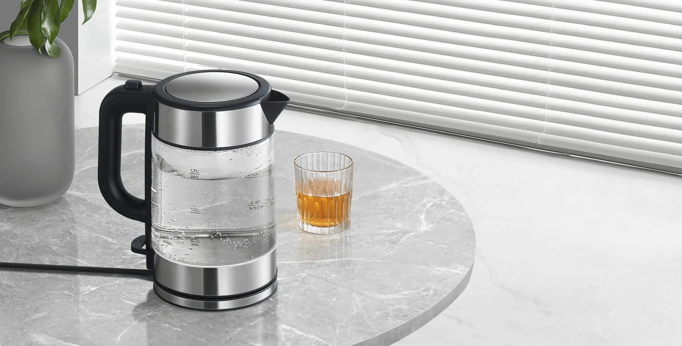 Xiaomi Electric Glass Kettle EU | Electric kettle | Glass, illuminated, 1.7L, 2200W, XIAOMI ELECTRIC GLASS KETTLE EU 6941812734339