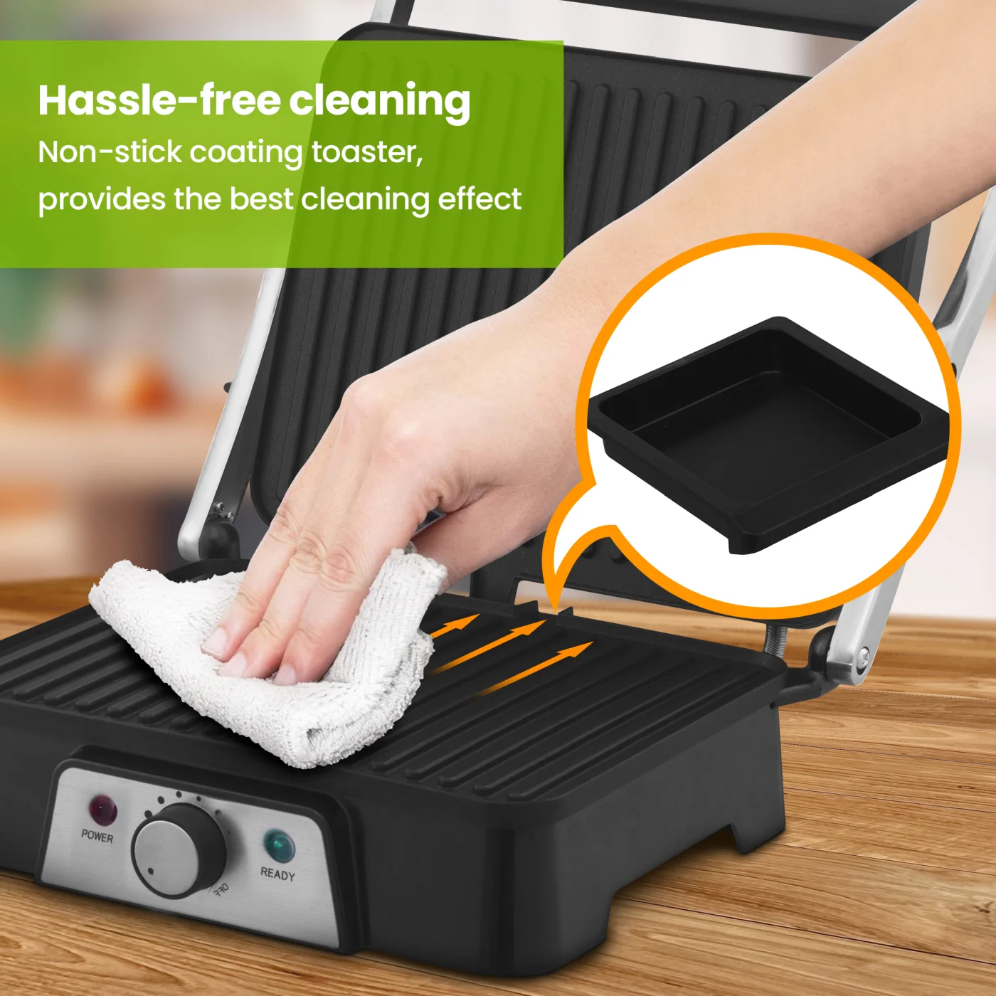 EXTRALINK SMART LIFE ELECTRIC GRILL SJ-36, EXTRALINK EX.36884 5905090336884