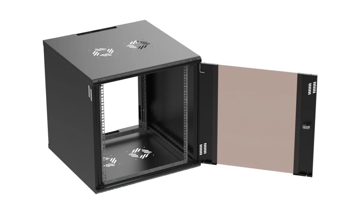 Extralink Premium 12U 600x600 Black | Rack cabinet | tool-free mounting, wall-mounted, EXTRALINK EX.39380 5905090339380