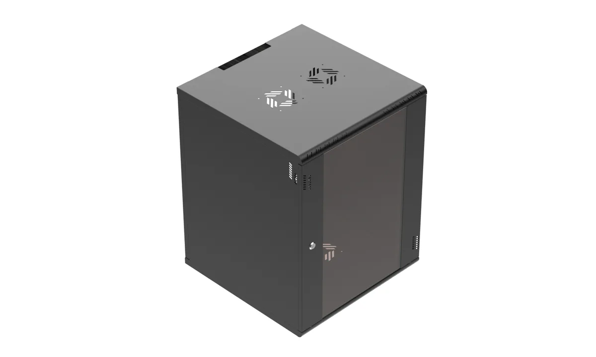Extralink Premium 15U 600x600 Black | Rack cabinet | tool-free mounting, wall-mounted, EXTRALINK EX.39397 5905090339397