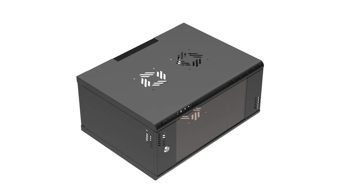 Extralink Premium 4U 600x450 Black | Rack cabinet | tool-free mounting, wall-mounted, EXTRALINK EX.39274 5905090339274
