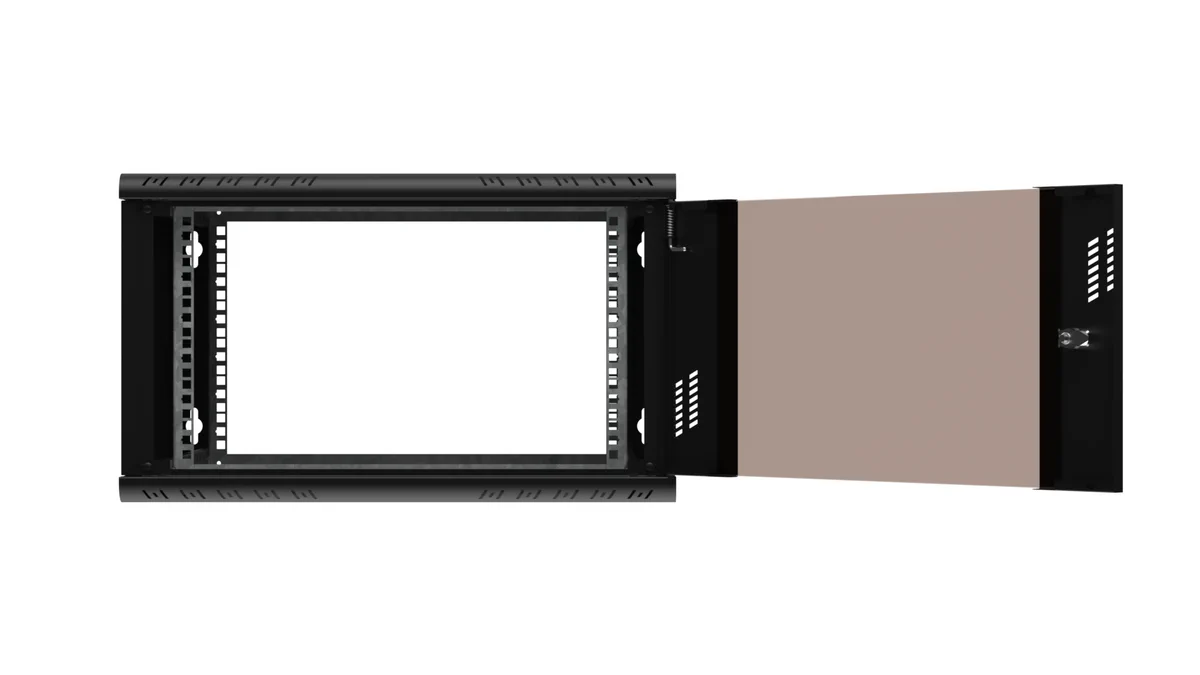 Extralink Premium 6U 600x450 Black | Rack cabinet | tool-free mounting, wall-mounted, EXTRALINK EX.39304 5905090339304