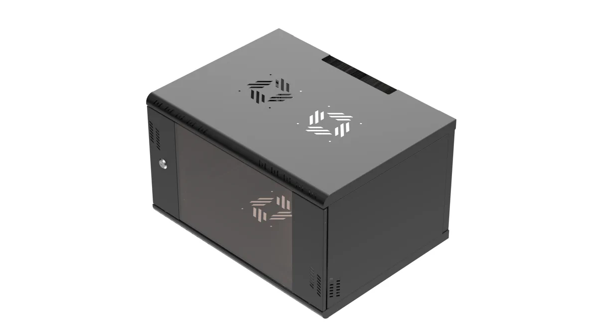 Extralink Premium 6U 600x450 Black | Rack cabinet | tool-free mounting, wall-mounted, EXTRALINK EX.39304 5905090339304