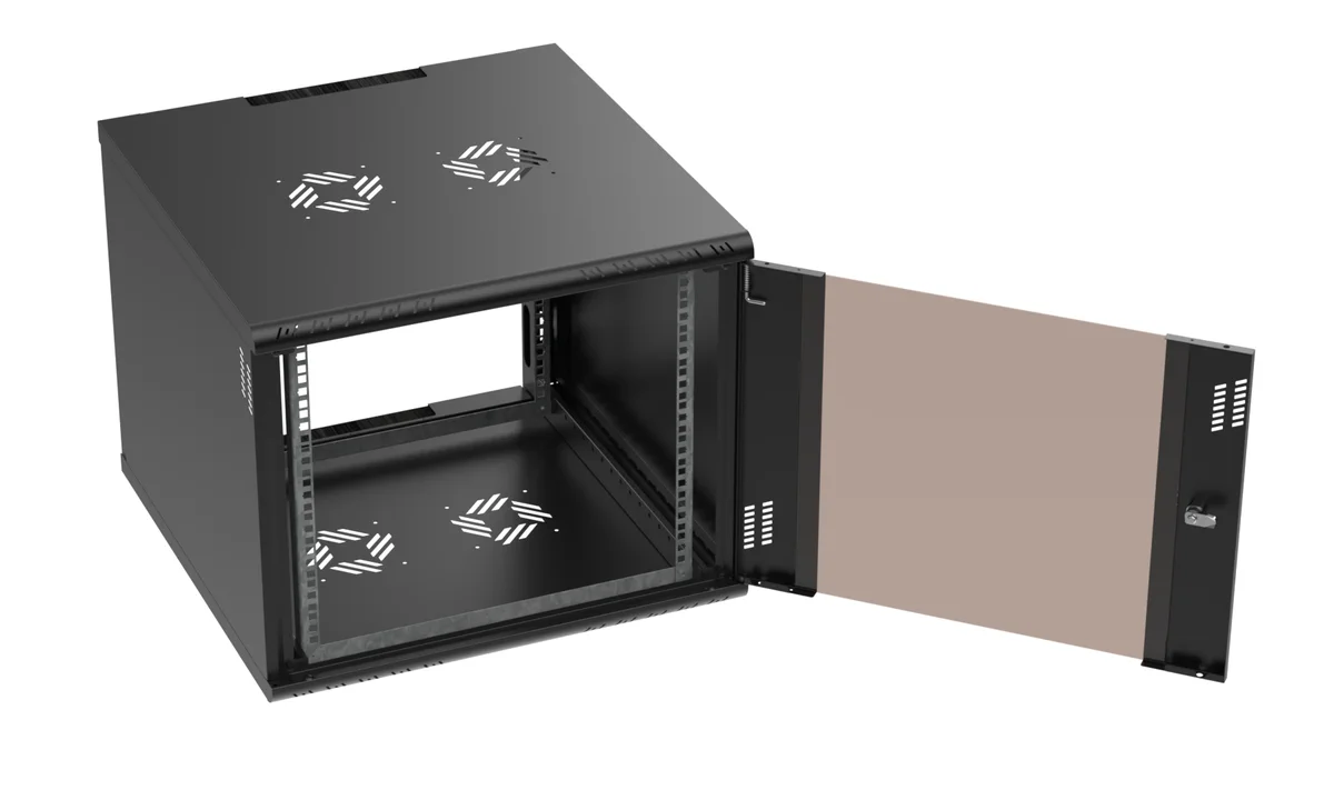 Extralink Premium 9U 600x600 Black | Rack cabinet | tool-free mounting, wall-mounted, EXTRALINK EX.39359 5905090339359