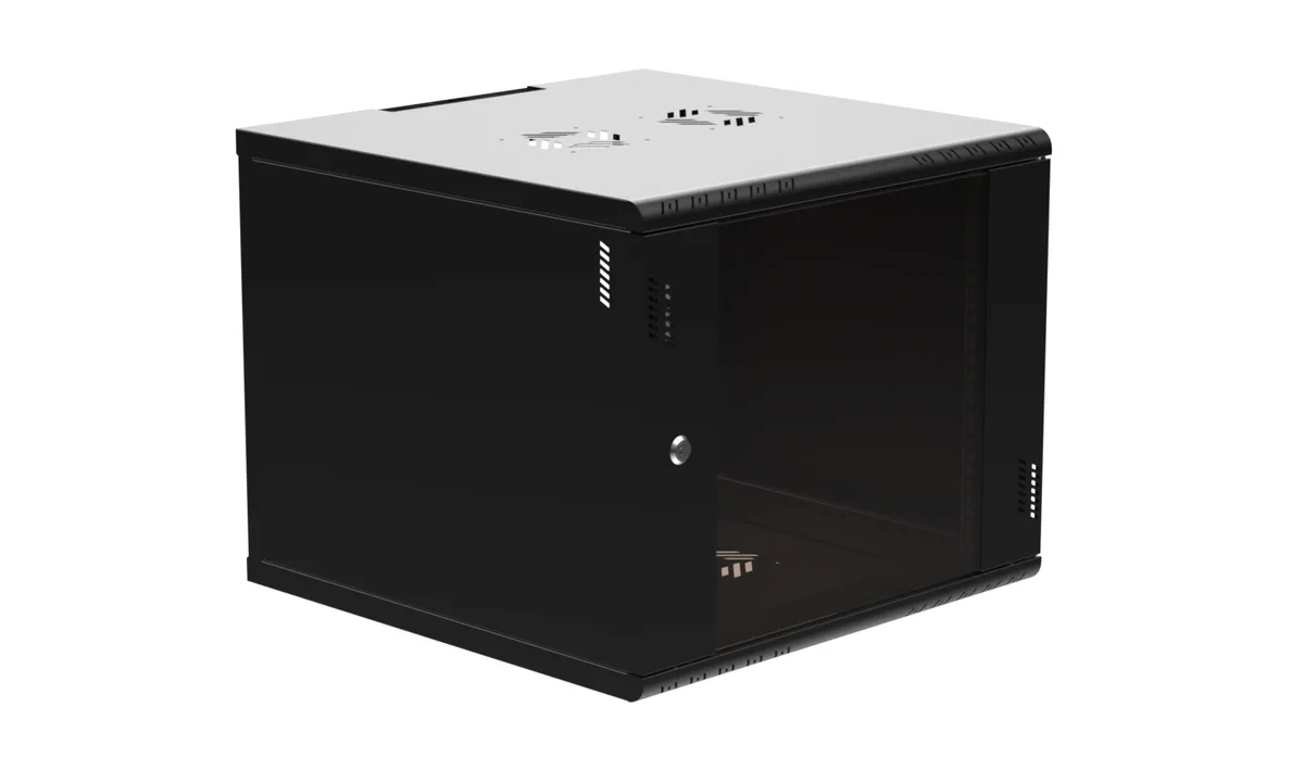 Extralink Premium 9U 600x600 Black | Rack cabinet | tool-free mounting, wall-mounted, EXTRALINK EX.39359 5905090339359