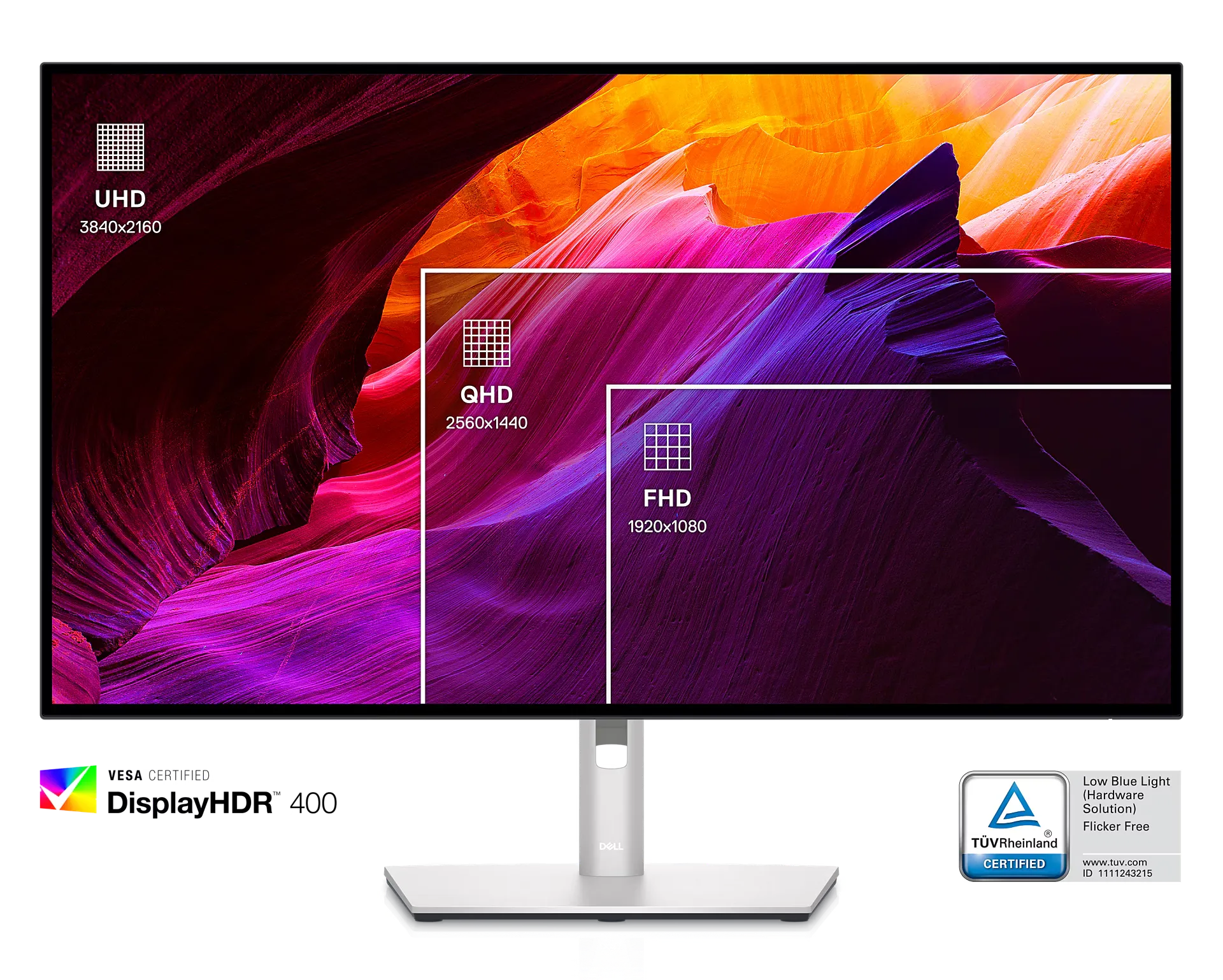 Dell U2723QE 27" | Monitor | 4K IPS HDMI DP USB-C Hub RJ-45, DELL 210-BCXK 5397184567753