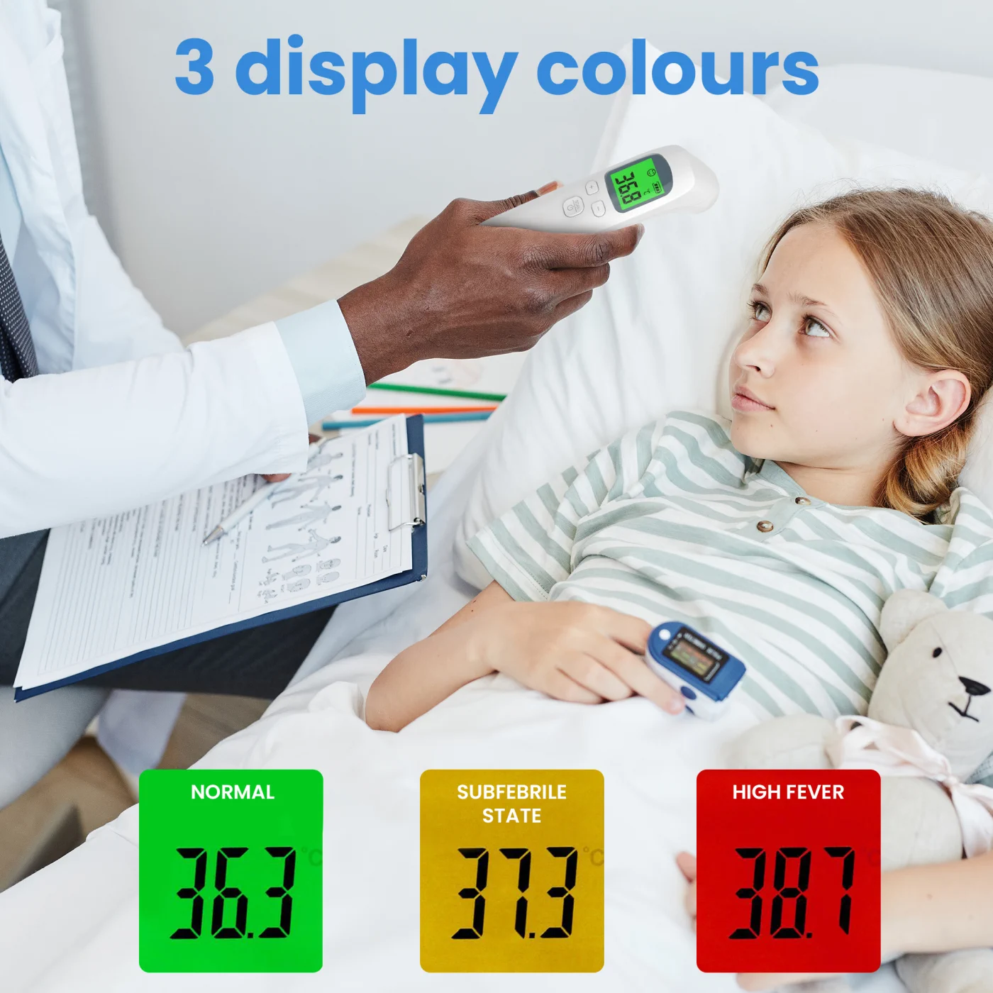 EXTRALINK SMARTLIFE THERMOMETER INFRARED F01, EXTRALINK EX.31672 5906168631672