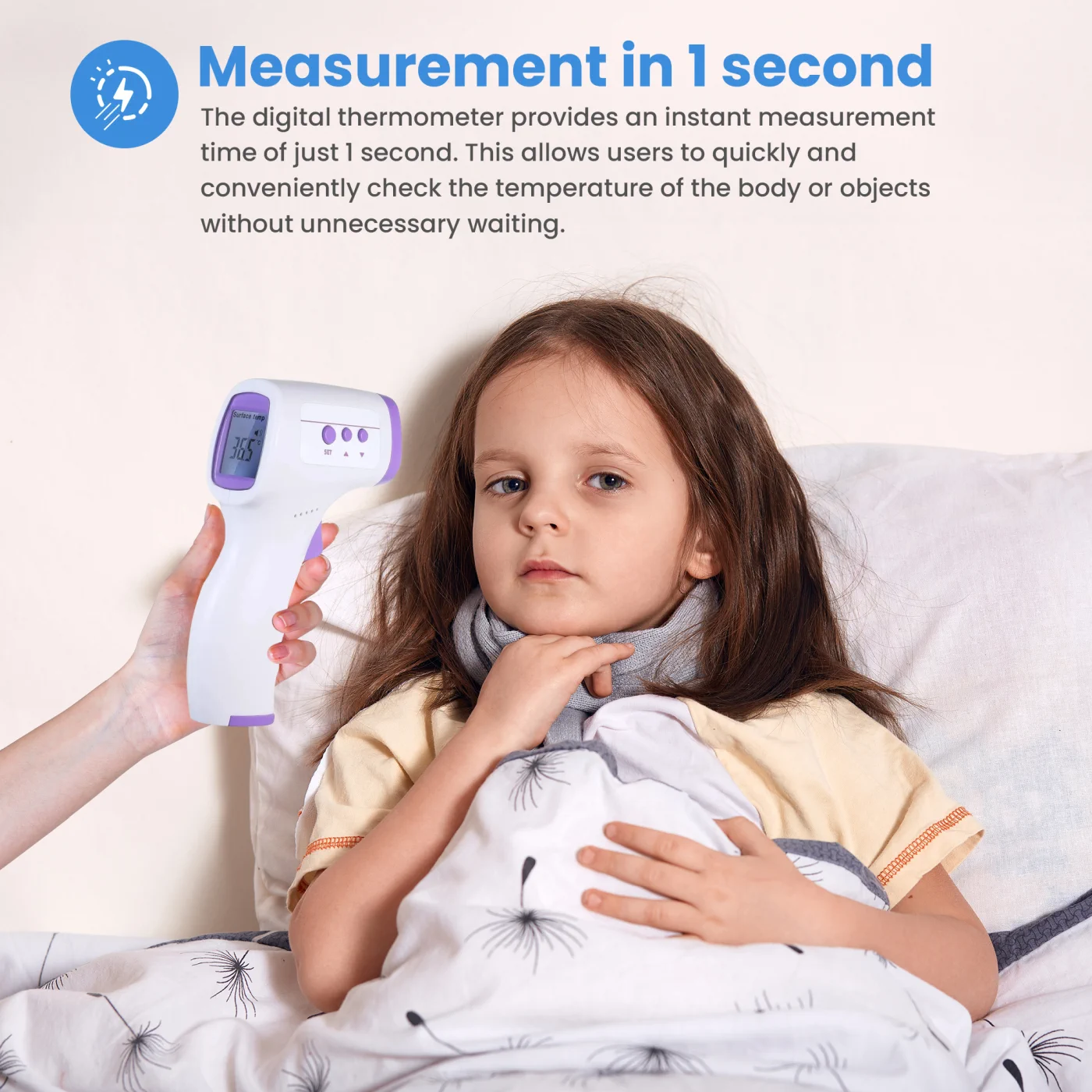 EXTRALINK SMARTLIFE THERMOMETER INFRARED T003 PISTOLET, EXTRALINK EX.31689 5906168631689