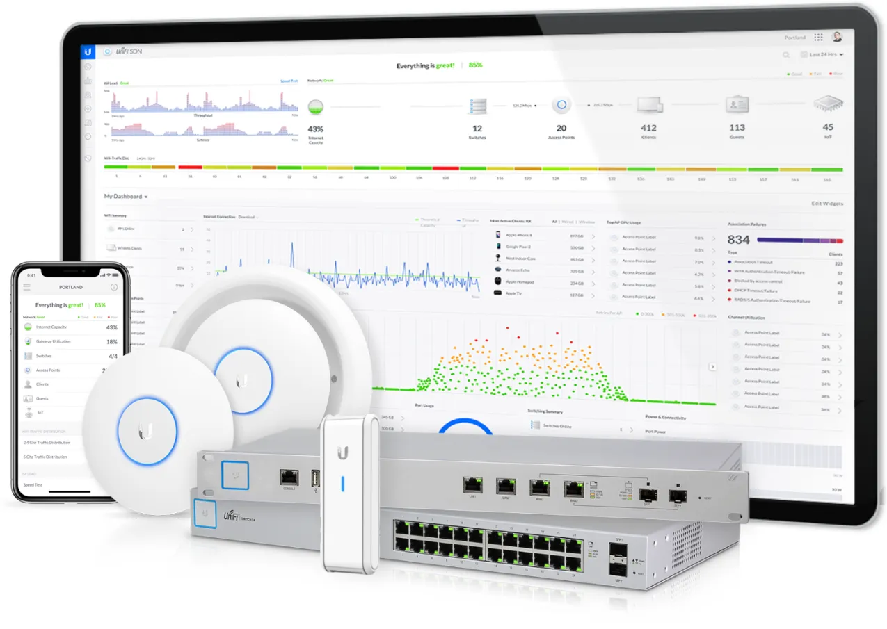 Ubiquiti U7-Pro | Access point | WiFi7, 6GHz, 9,3 Gbps, 1x RJ45 2.5Gbps, UBIQUITI U7-PRO 0810084693650