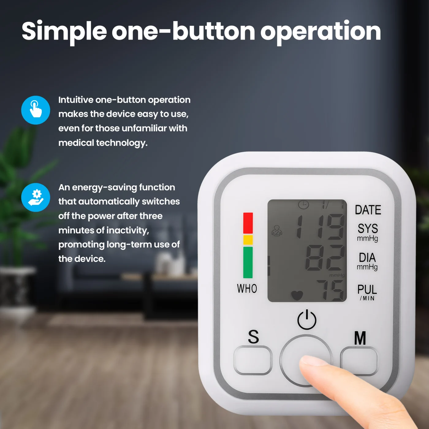 EXTRALINK SMART LIFE CIŚNIENIOMIERZ NARAMIENNY K-4S BIAŁY, EXTRALINK EX.32303 5906168632303