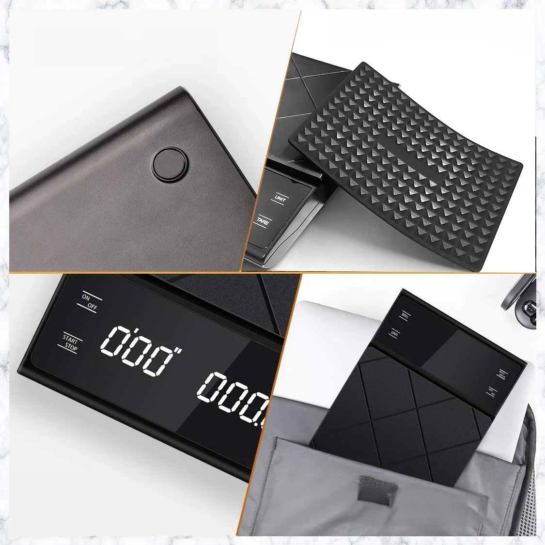 Extralink Home C1 | Coffee Scale | 3000g/0.1g, EXTRALINK EX.32266 5906168632266