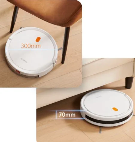 Xiaomi Robot Vacuum E5 White | Smart robot vacuum cleaner | 2600mAh, 2000Pa, XIAOMI ROBOT VACUUM E5 (WHITE) EU 6941812760673