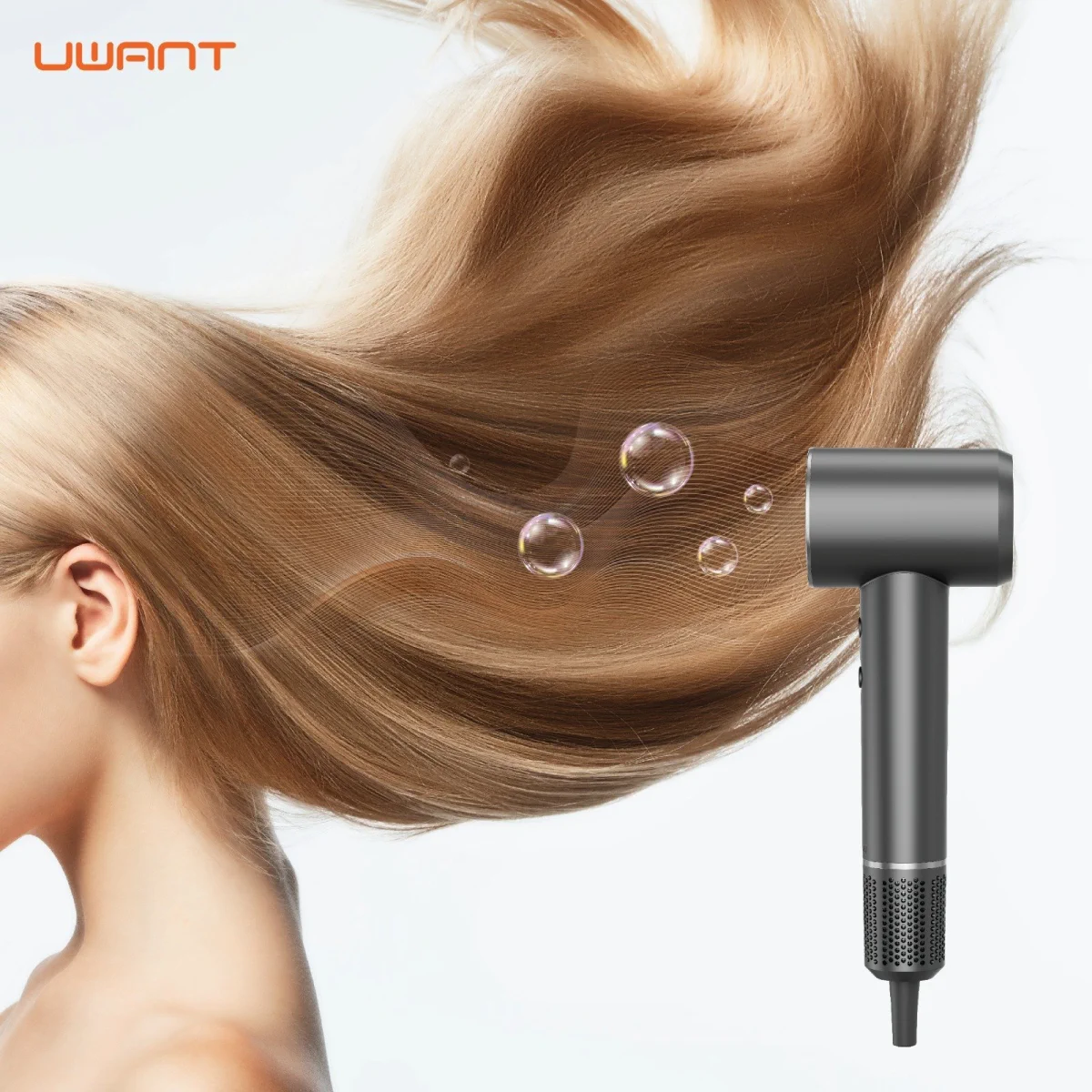 UWANT H100 White | Hair dryer | 1500W, UWANT H100 WHITE 6974230882023