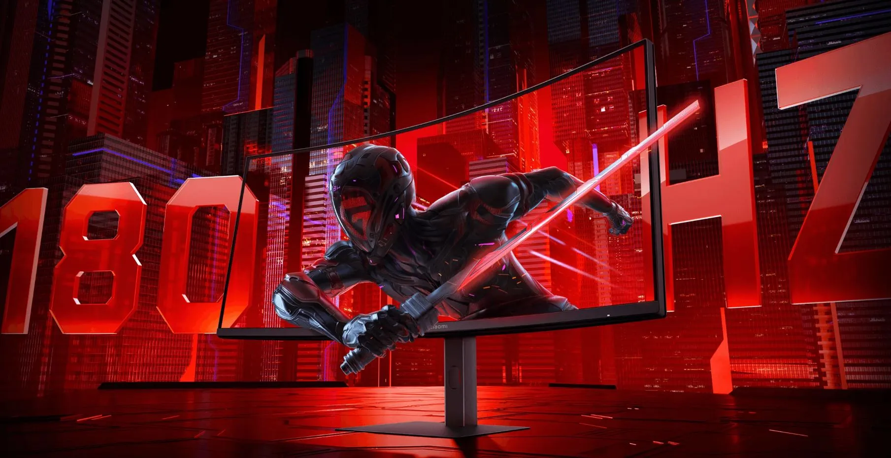 Xiaomi Curved Gaming Monitor G34WQi EU | Monitor | 34", VA, WQHD, 180Hz, FreeSync Premium, XIAOMI C34WQBA-RGGL EU 6941948702097