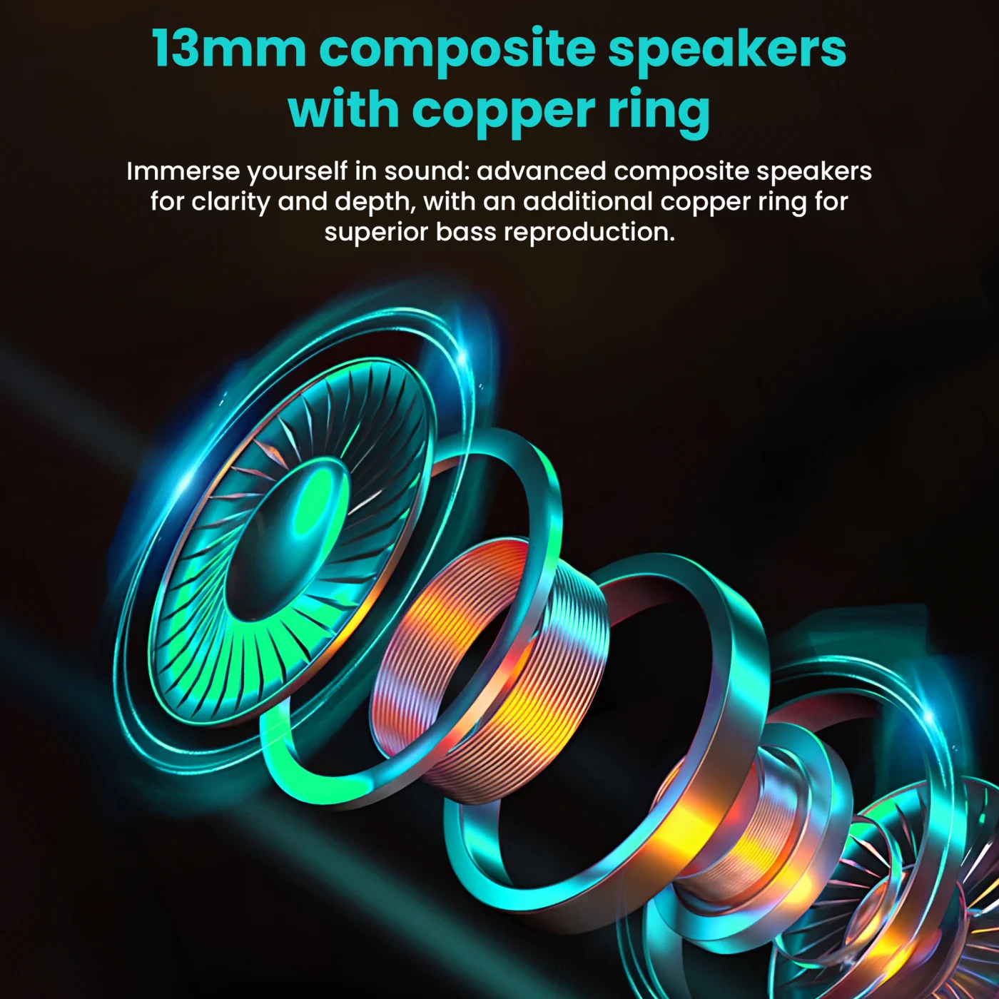 Extralink Lifestyle EvoSound V1.0 | Wireless earbuds | Bluetooth 5.3, IPX4, EXTRALINK EVOSOUND-V1 5906168634970