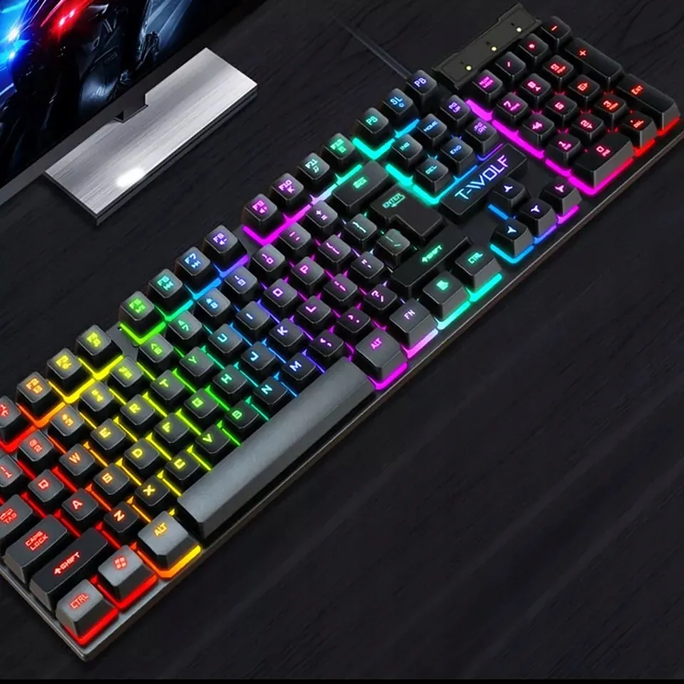 Extralink Gaming Set TF200 2in1 | Keyboard + mouse set | LED backlight, EXTRALINK EX.36011 5906168636011