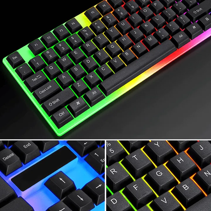 Extralink Gaming Set TF230 2in1 | Keyboard + mouse set | LED backlight, EXTRALINK EX.36035 5906168636035