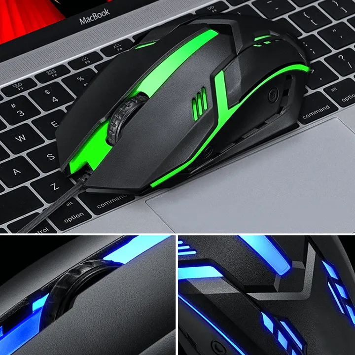 Extralink Gaming Set TF230 2in1 | Keyboard + mouse set | LED backlight, EXTRALINK EX.36035 5906168636035