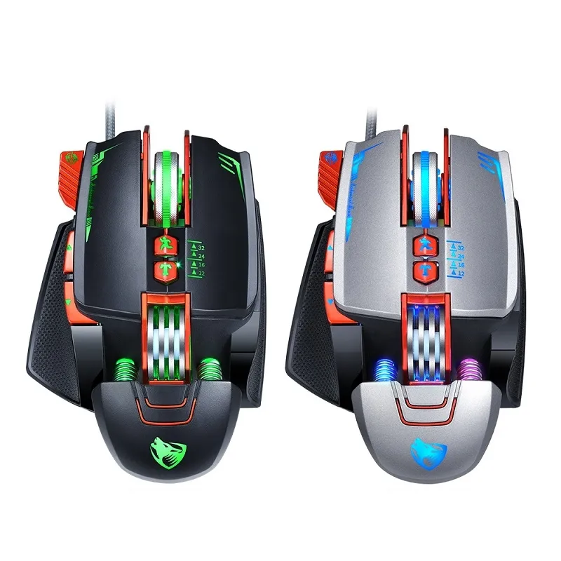 Extralink Gaming Mouse V9 | Gaming mouse | wired, optical, 6400dpi, 8 buttons, LED backlight, EXTRALINK EX.36189 5906168636189