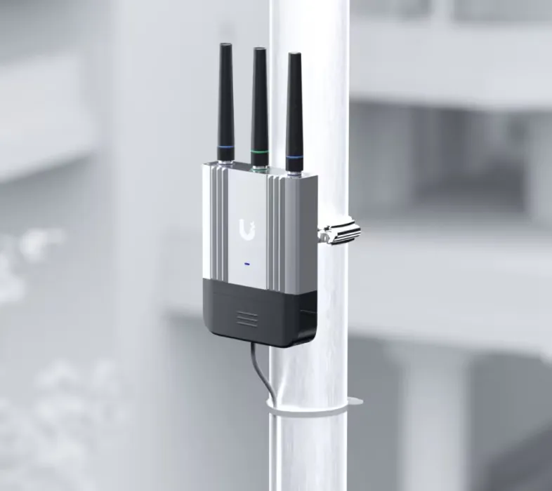 Ubiquiti UMR-Industrial-EU | Industrial router | LTE Cat 4, Wi-Fi 4, 2x RJ45 1000Mb/s, nano SIM, UBIQUITI UMR-INDUSTRIAL-EU 0810084693384