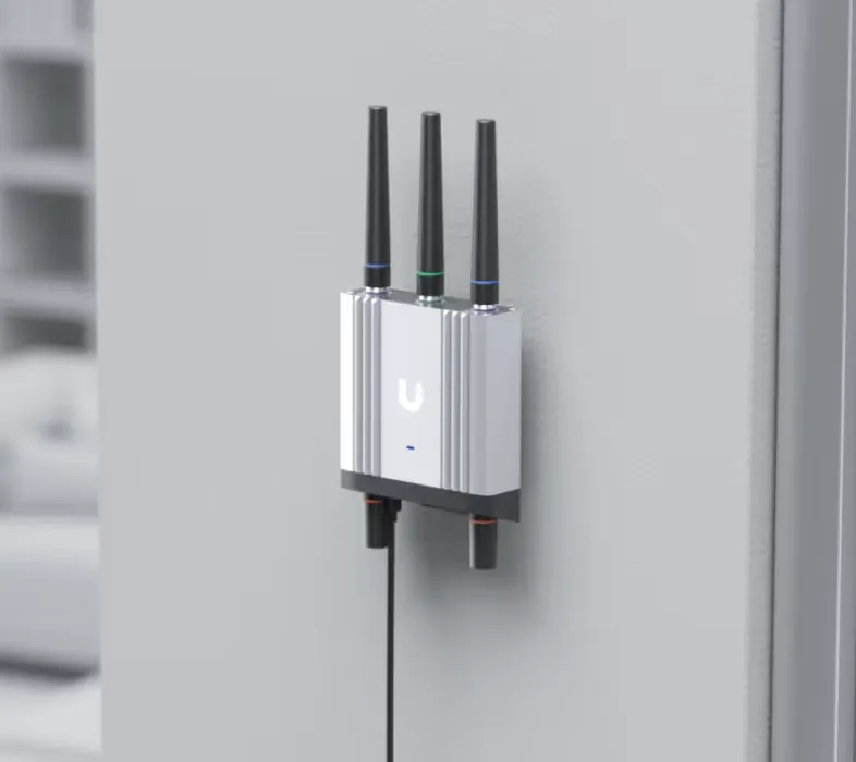 Ubiquiti UMR-Industrial-EU | Industrial router | LTE Cat 4, Wi-Fi 4, 2x RJ45 1000Mb/s, nano SIM, UBIQUITI UMR-INDUSTRIAL-EU 0810084693384