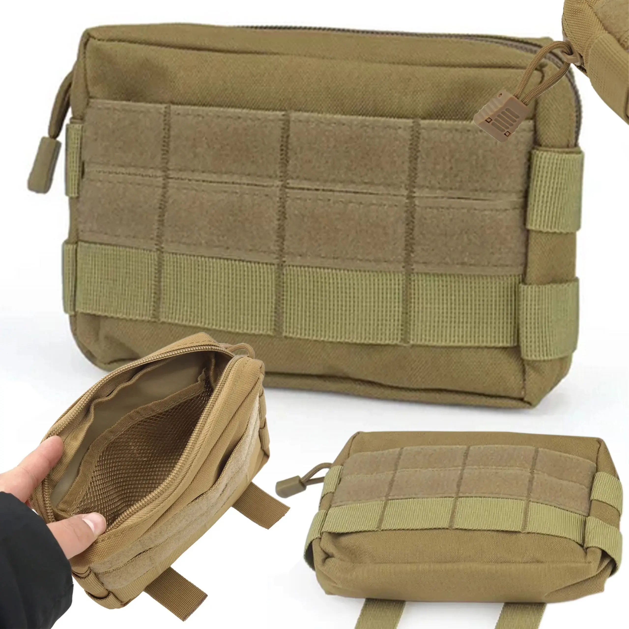 EXTRALINK MILITARY KIESZEŃ TAKTYCZNA TORBA BIODROWA SASZETKA MOLLE MIL-663, EXTRALINK EX.37100 5906168637100