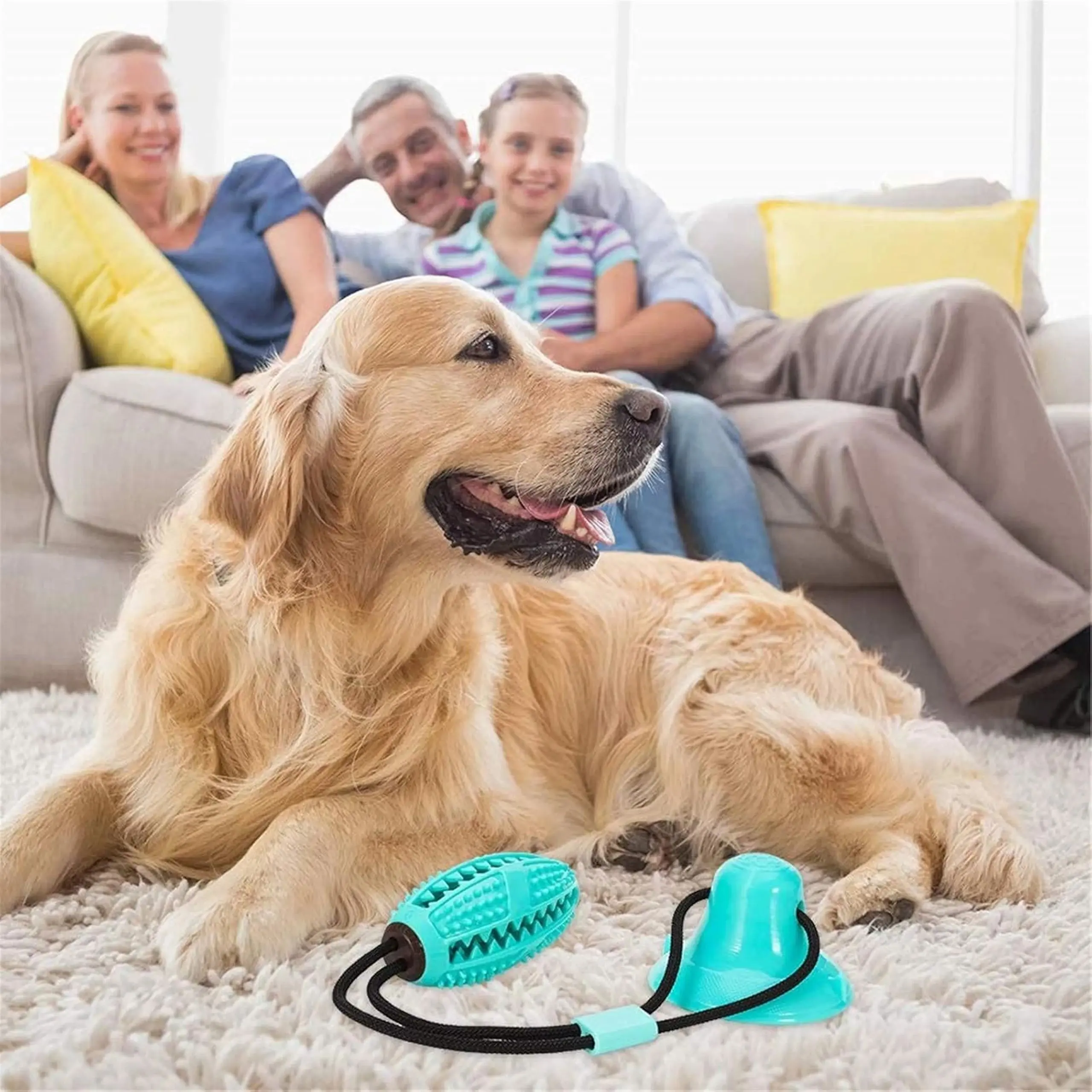 EXTRALINK PETS ZABAWKA NA PRZYSMAK KARMĘ INTERAKTYWNA DLA PSA Z PRZYSSAWKĄ GRYZAK PET-845, EXTRALINK EX.38442 5906168638442