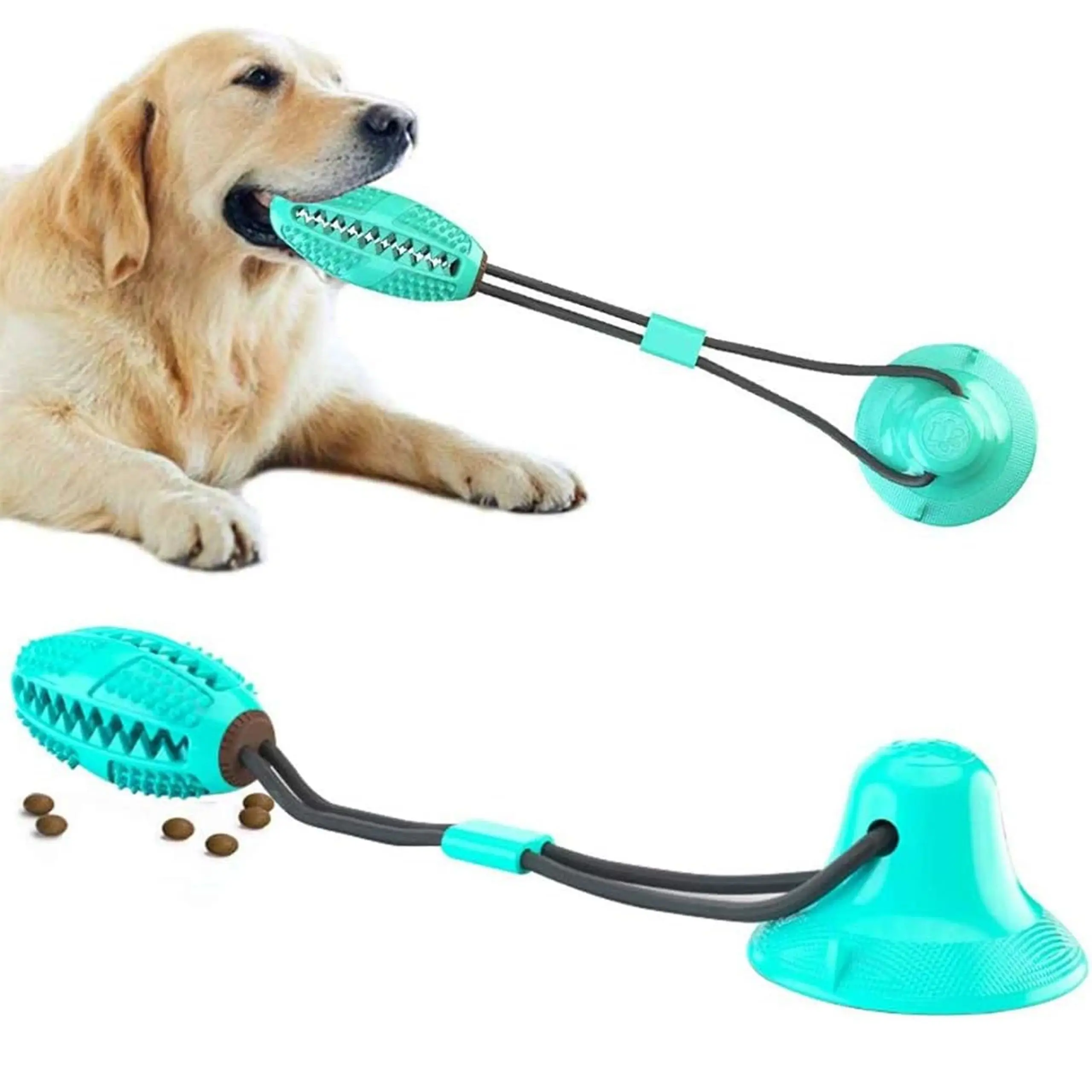 EXTRALINK PETS ZABAWKA NA PRZYSMAK KARMĘ INTERAKTYWNA DLA PSA Z PRZYSSAWKĄ GRYZAK PET-845, EXTRALINK EX.38442 5906168638442