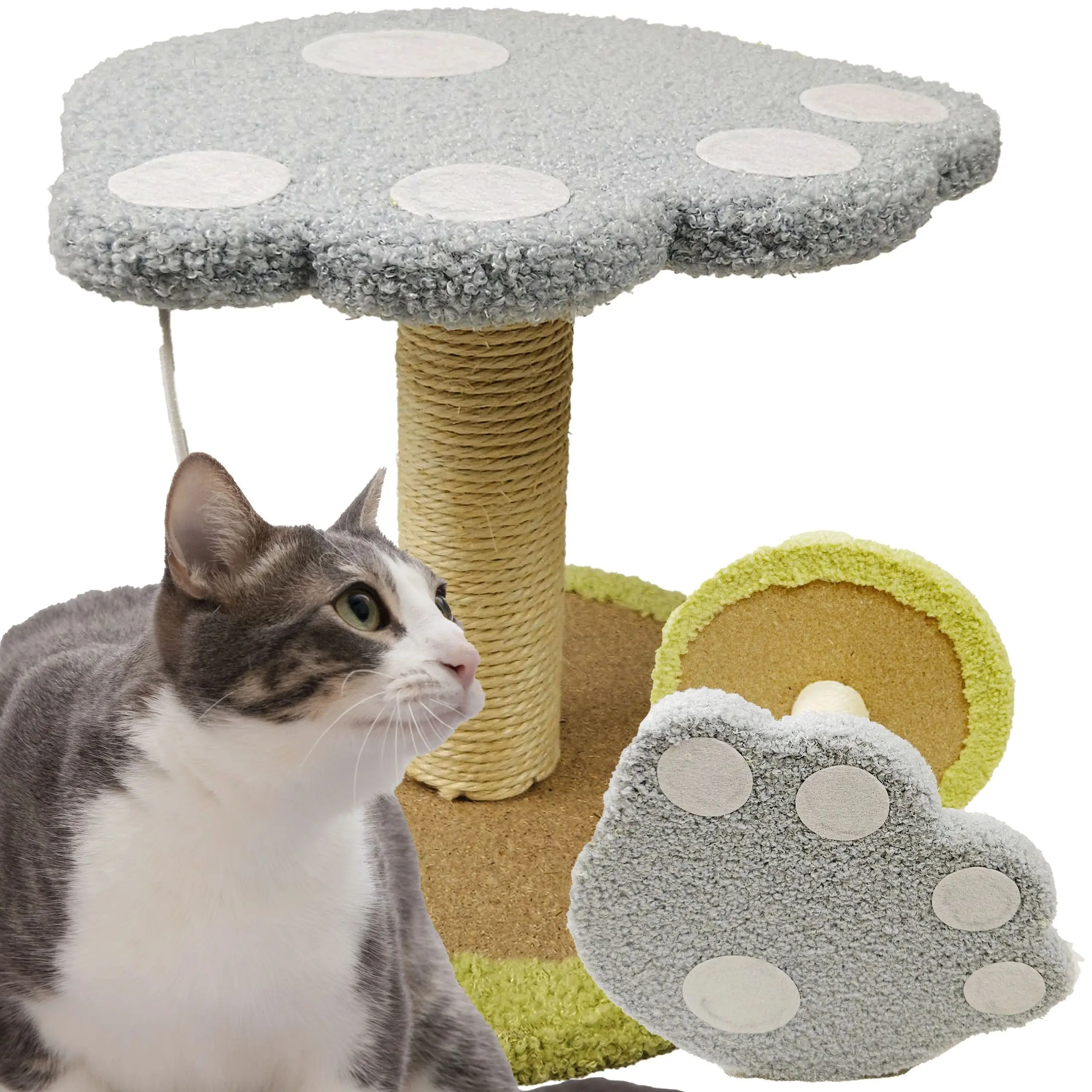 EXTRALINK PETS DRAPAK DLA KOTA KOTÓW KOCIĄT SŁUPEK WIEŻA LEGOWISKO PIŁKA ZABAWKA MIĘKKI PET-770, EXTRALINK EX.38374 5906168638374