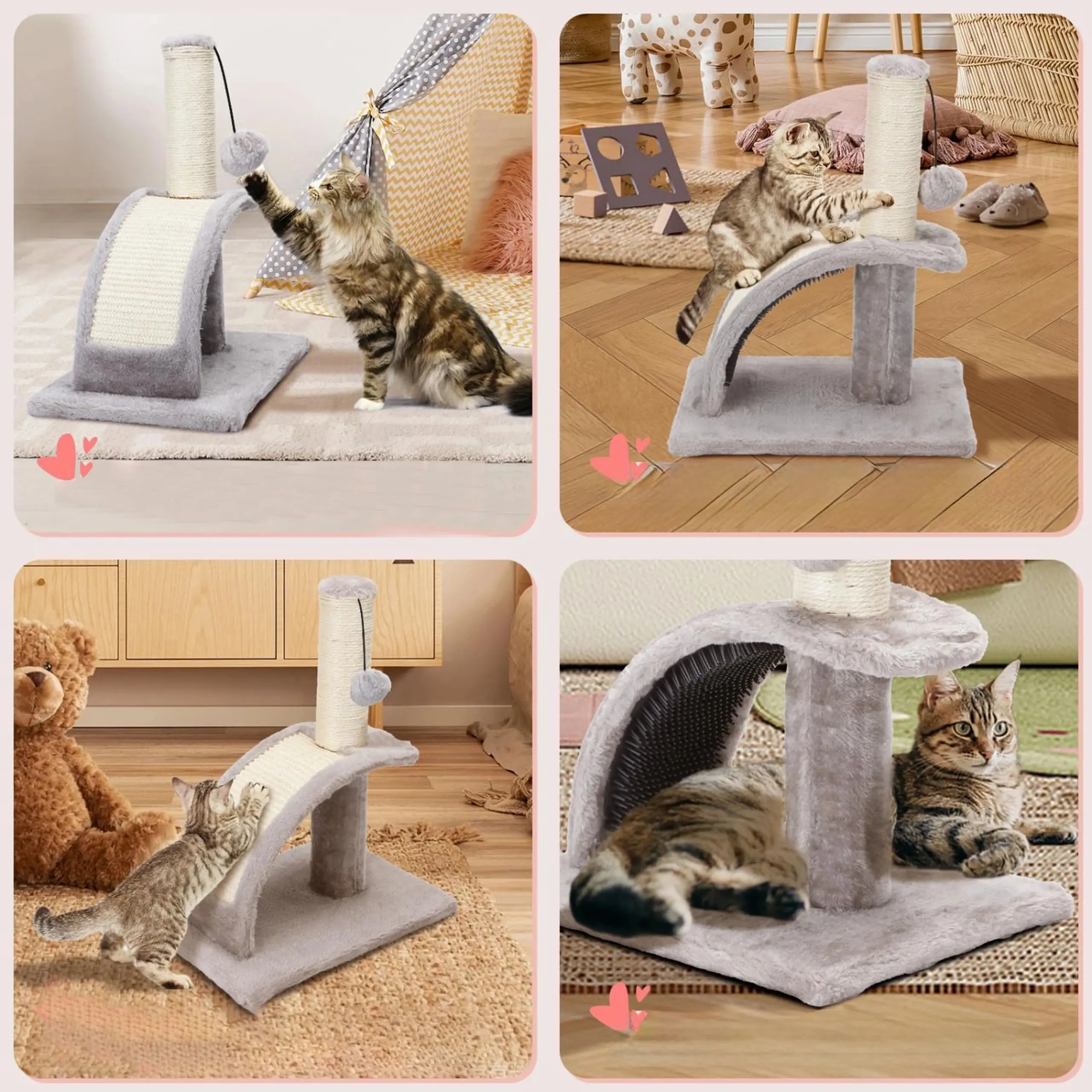 EXTRALINK PETS DRAPAK DLA KOTA KOTÓW KOCIĄT LEGOWISKO SŁUPEK SZCZOTKA ZABAWKA PIŁECZKA PET-772, EXTRALINK EX.38336 5906168638336