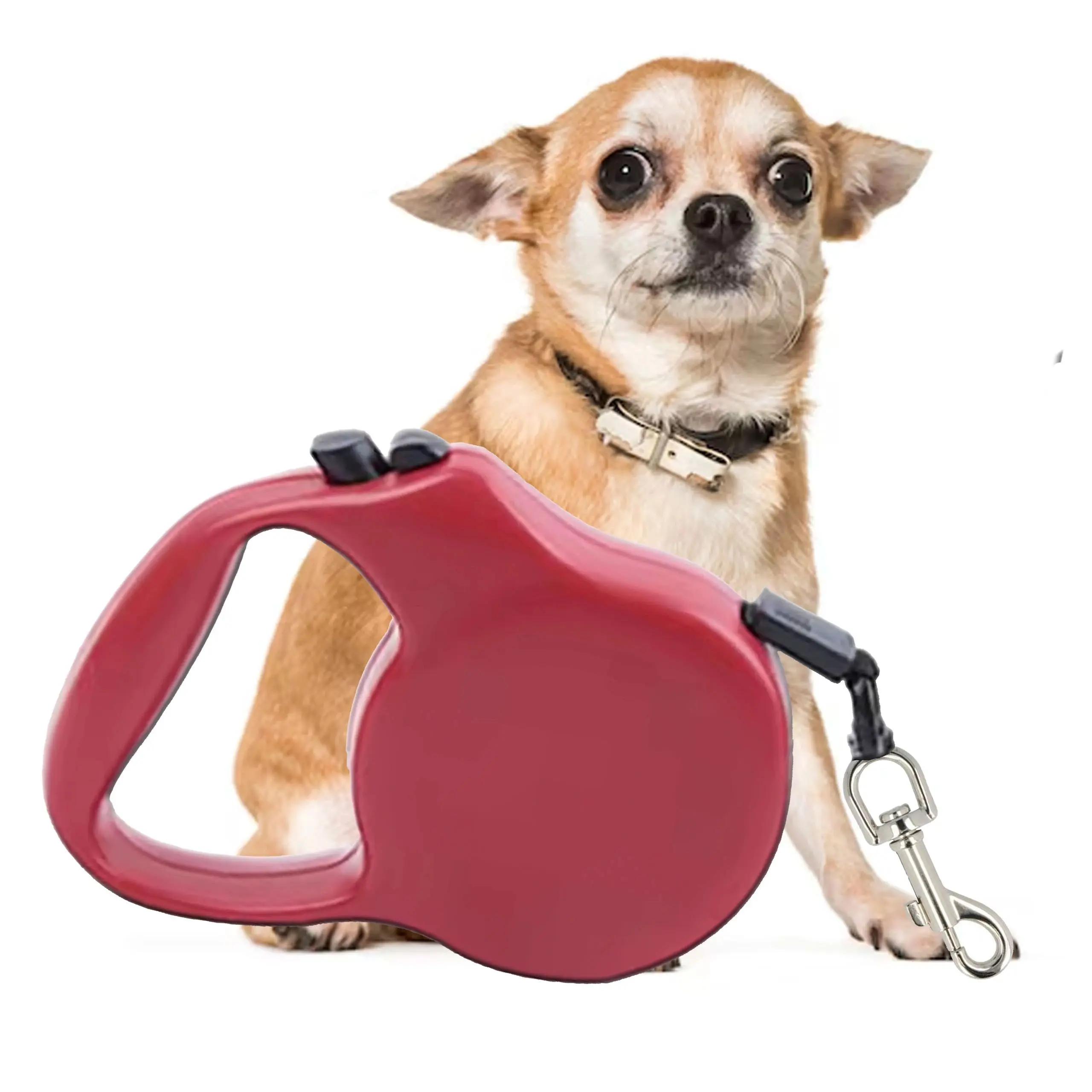EXTRALINK PETS SMYCZ TAŚMA MOCNA LEKKA ZWIJANA DLA PSA KOTA DŁUGA BLOKADA AUTOMATYCZNA 5M PET-829, EXTRALINK EX.38299 5906168638299
