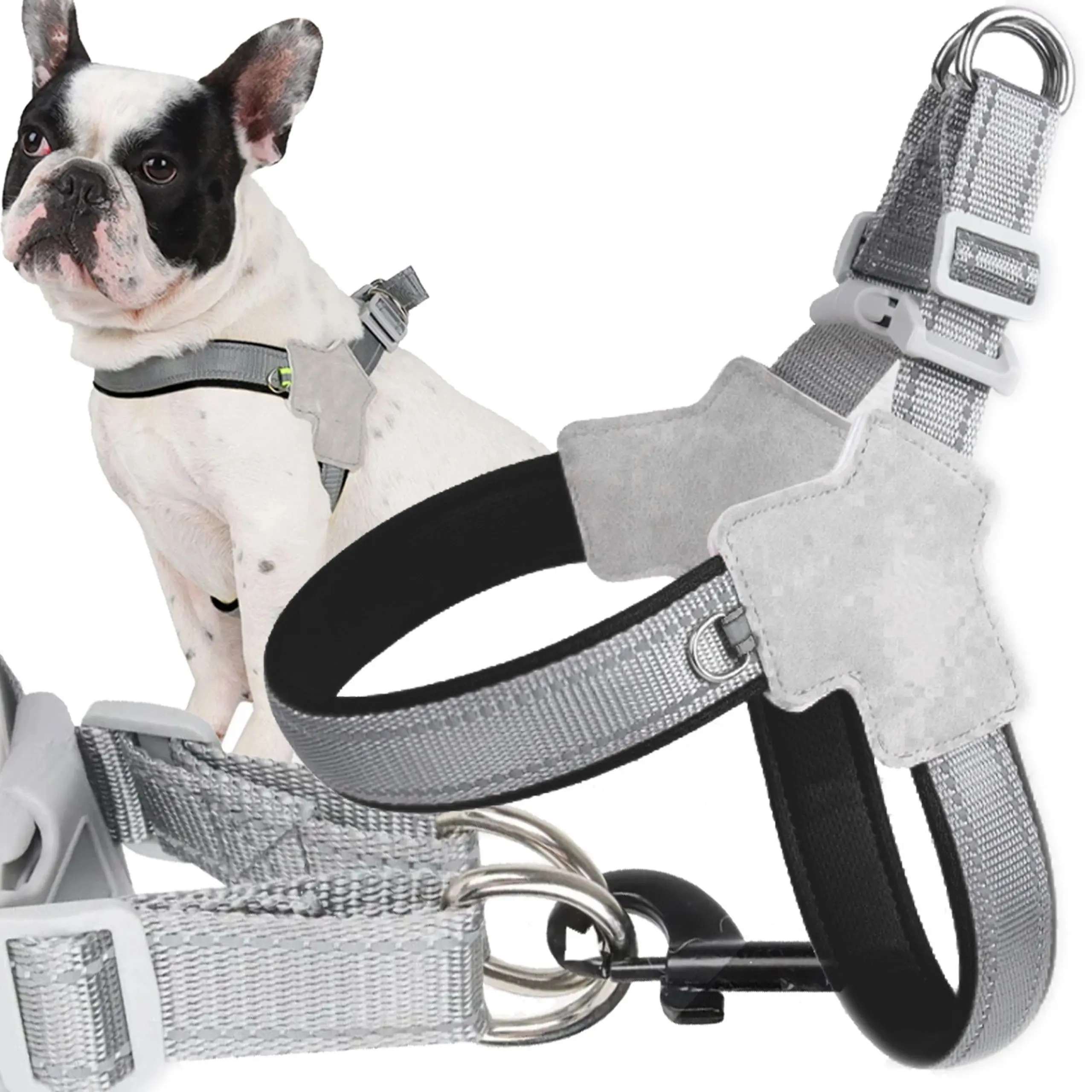 EXTRALINK PETS MOCNE SZELKI BEZUCISKOWE SMYCZ DLA MAŁEGO PSA KOTA WYTRZYMAŁE ROZ. L PET-834, EXTRALINK EX.38268 5906168638268