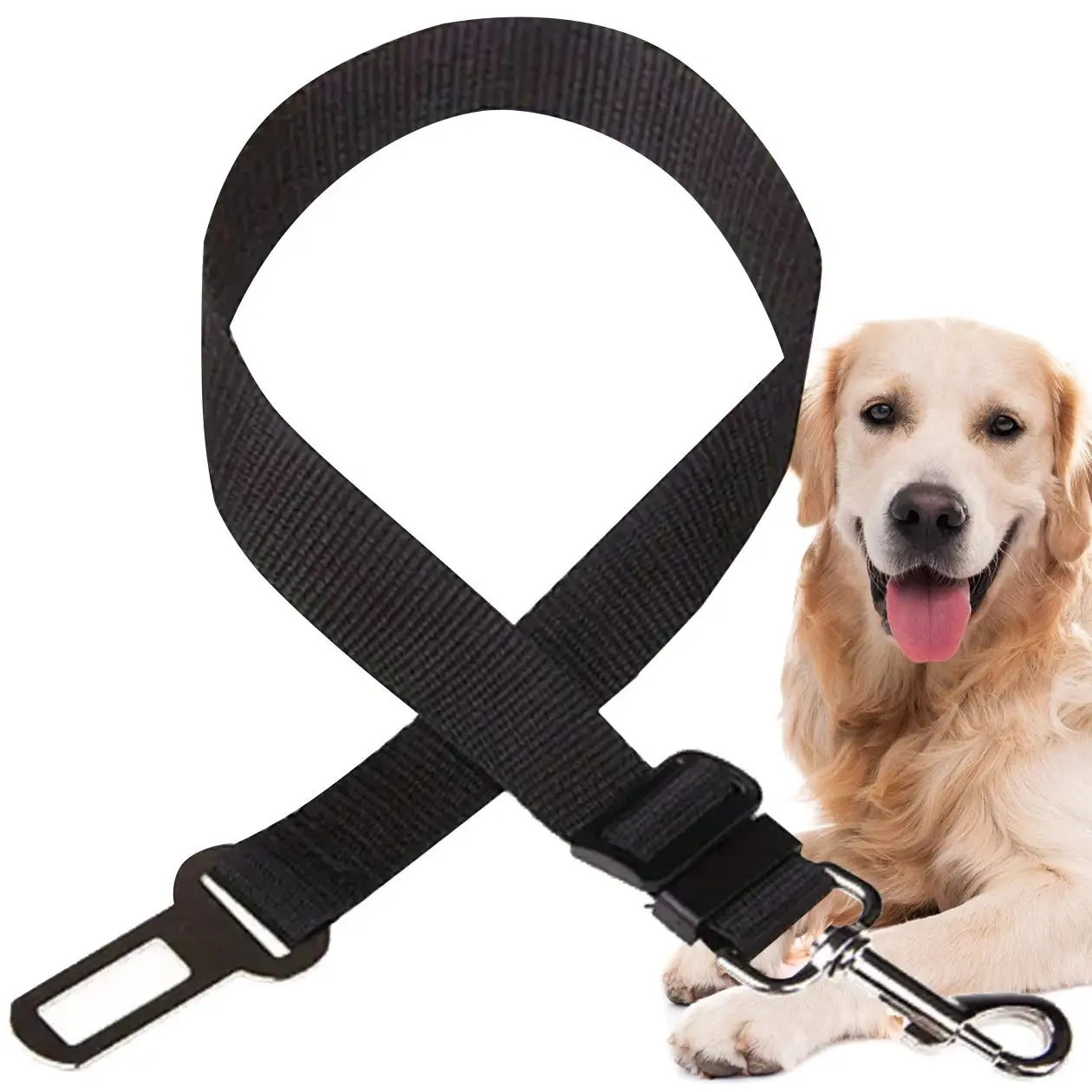 EXTRALINK PETS PAS BEZPIECZEŃSTWA DLA PSA KOTA DO SAMOCHODU SMYCZ REGULOWANA DO AUTA PET-740, EXTRALINK EX.38244 5906168638244