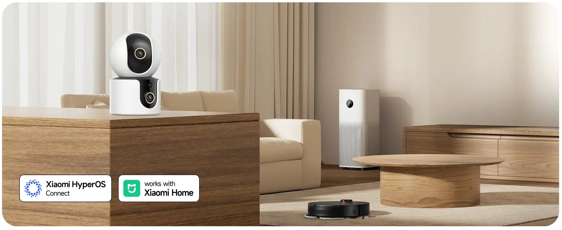 Xiaomi Smart Camera C500 Dual EU | IP Camera | Indoor, PTZ, Wi-Fi 6, 1440p, XIAOMI SMART CAMERA C500 DUAL EU 6941812790861