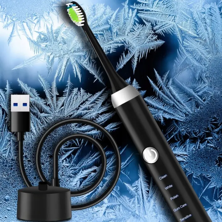 Extralink Sonic Toothbrush, Black, 5 Modes, EXTRALINK EX.39678 5906168639678