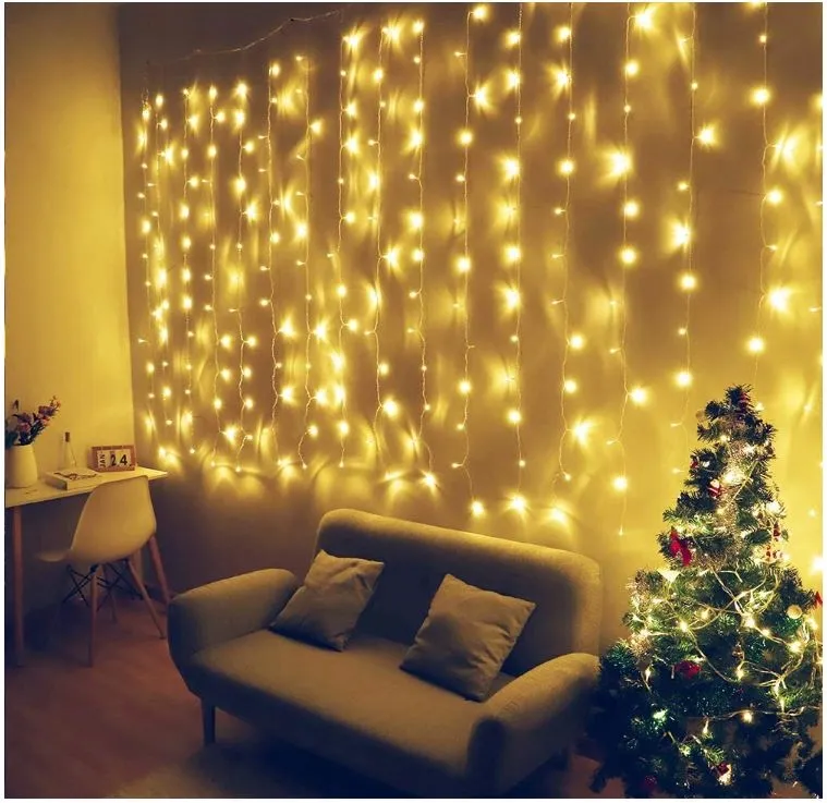 Extralink LED Curtain, 3x3 + Remote Control, EXTRALINK EX.73189 5903796192902