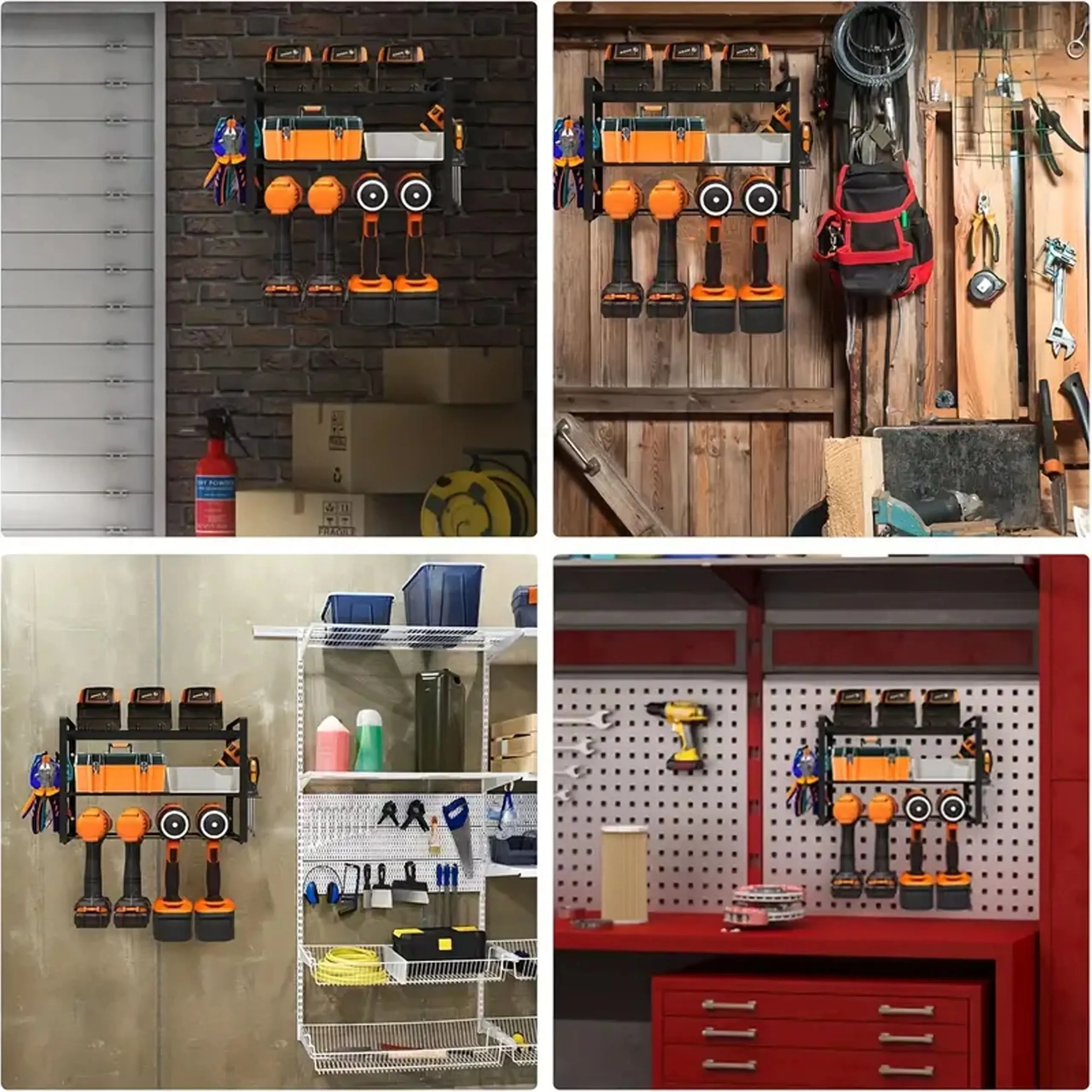 Extralink Garage Shelf, Wall-Mounted Tool Organizer for Power Tools, EXTRALINK EX.73578 5906692573578