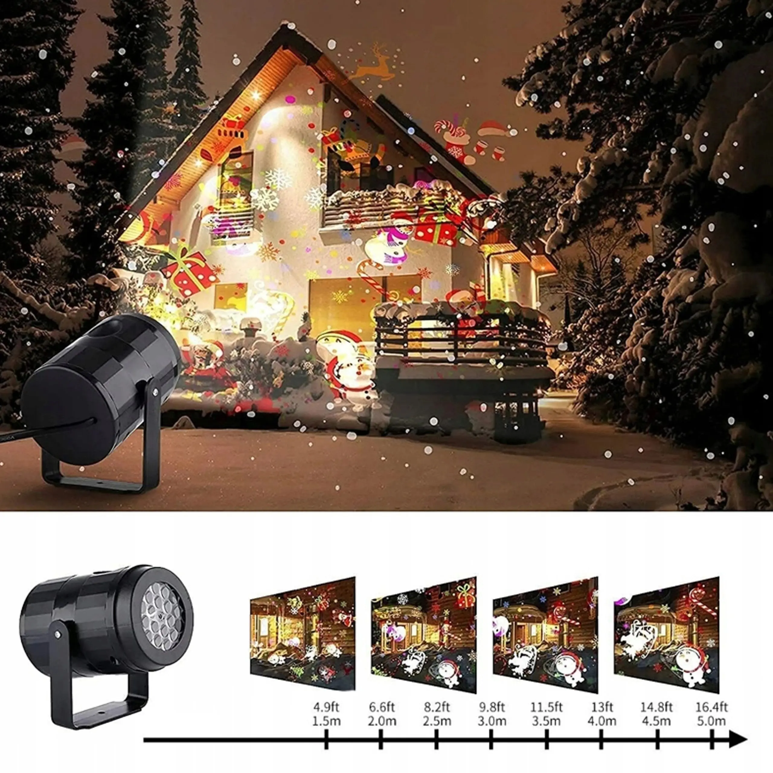 Extralink Laser Projector, LED Christmas Projector for Home, EXTRALINK EX.73509 5905753733852