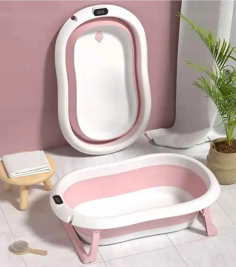 Extralink Kids | Bathtub | pink with LED thermometer, EXTRALINK EX.21007 5907207221007