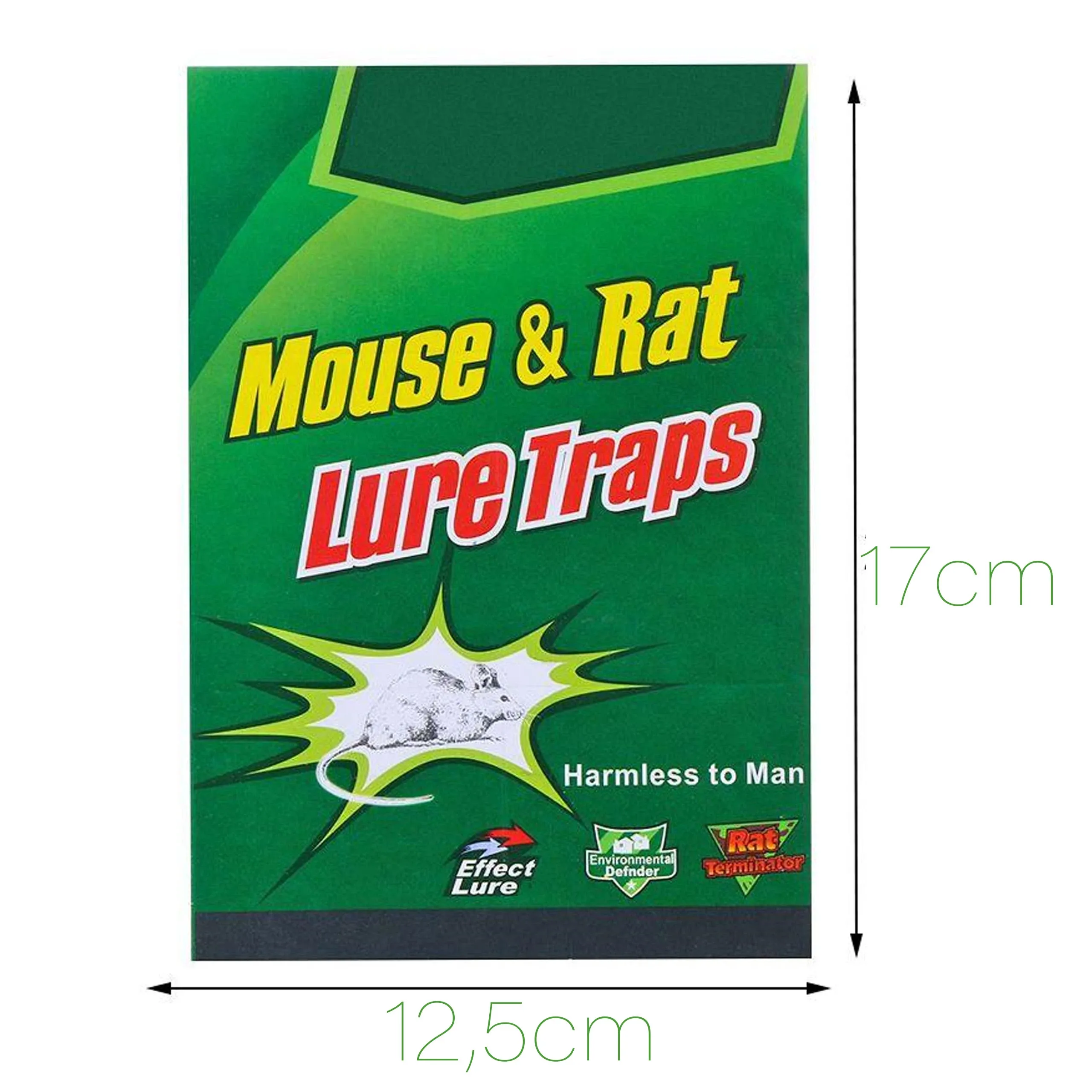Extralink Mouse and Rat Glue Trap, Strong Adhesive Powerful Sticky Pad with Scent, 50 Pieces, EXTRALINK EX.21281 5907207221281