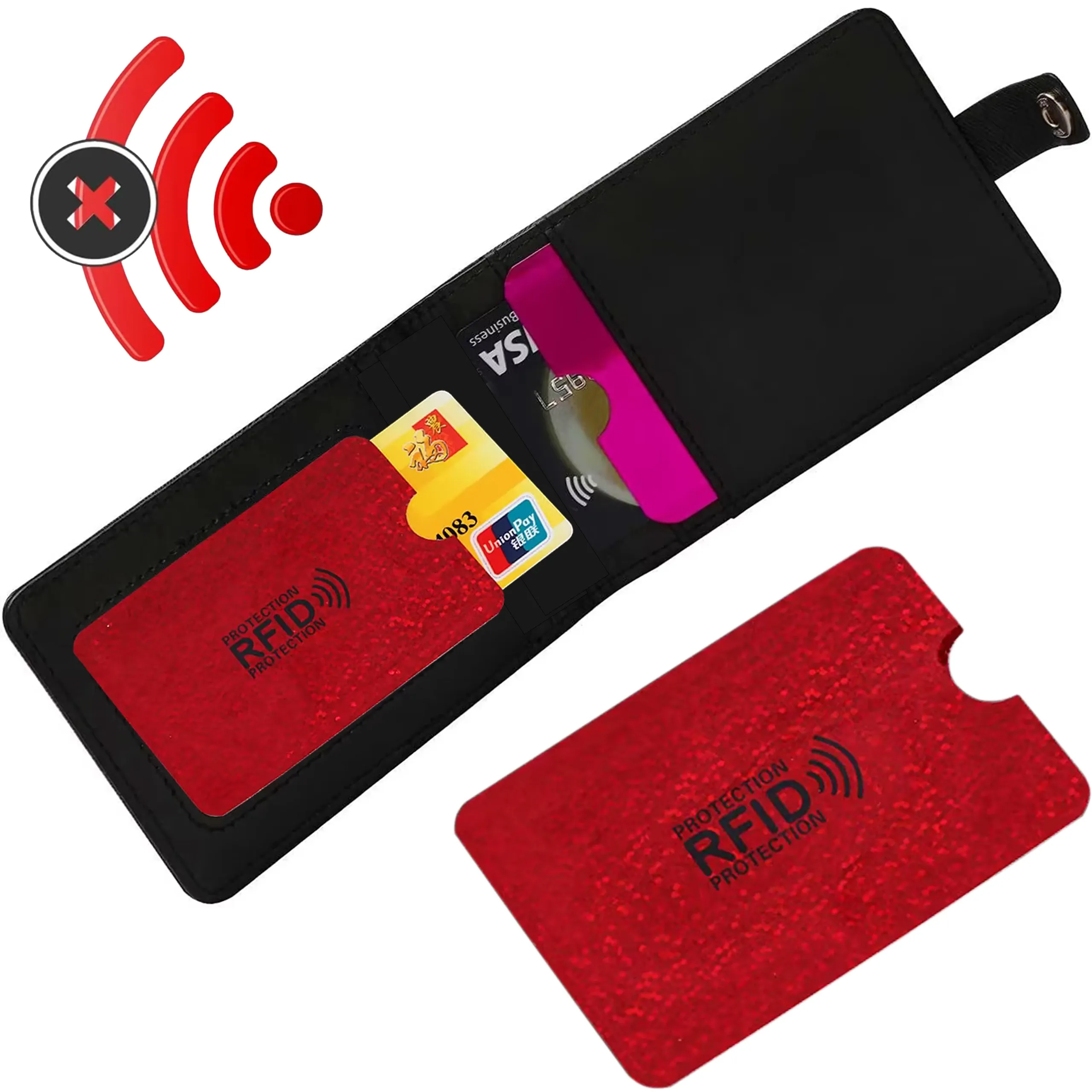 EXTRALINK ETUI OCHRONNE ANTYKRADZIEŻOWE RFID NA KARTY PŁATNICZE ZBLIŻENIOWE DOWÓD - 1199, EXTRALINK EX.21298 5907207221298