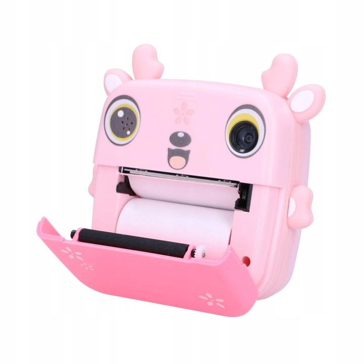 Extralink Set | Thermal Printer EPP-005 Pink + Thermal Paper 3 Rolls |, EXTRALINK EX.21311 5907207221311