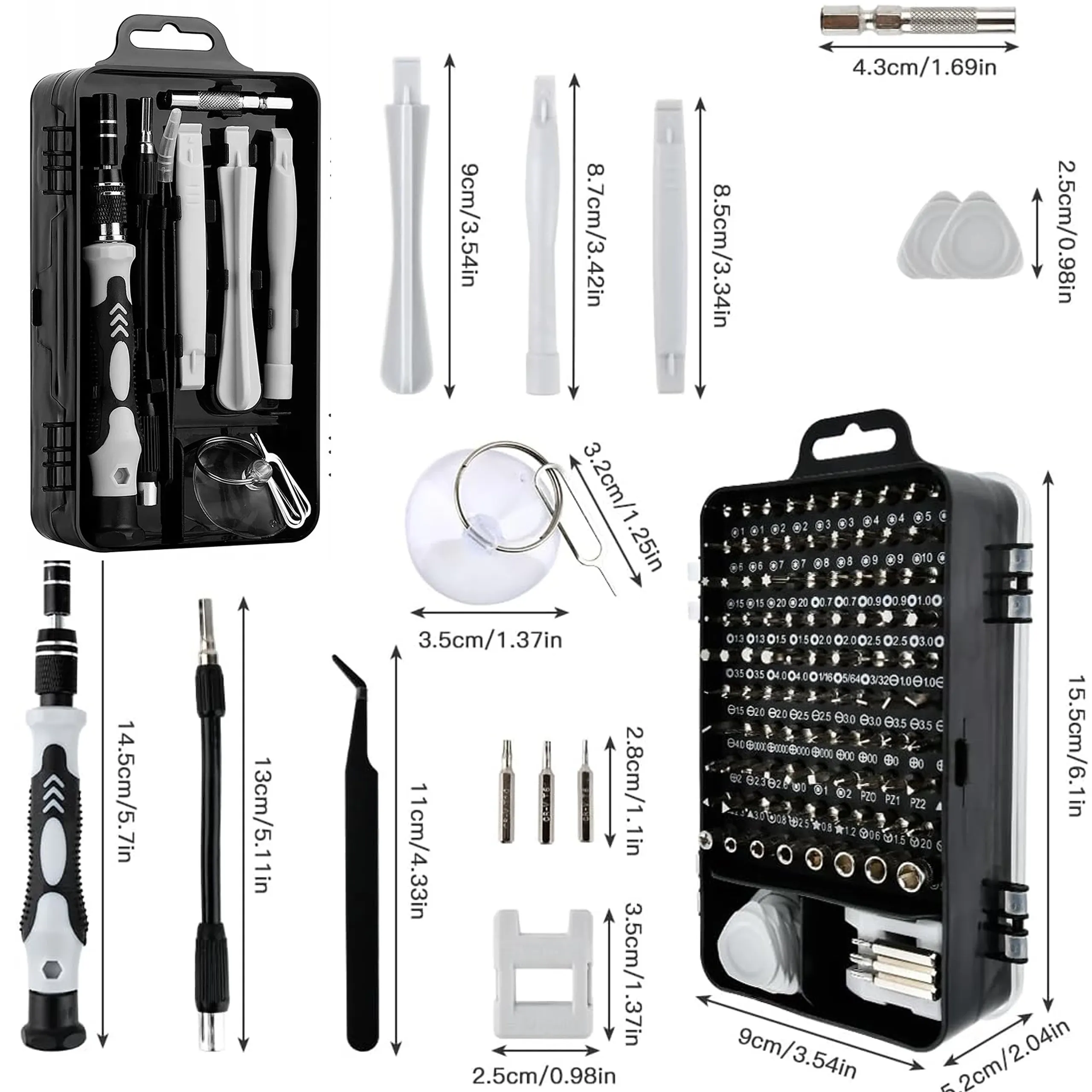EXTRALINK ZESTAW ŚRUBOKRĘTÓW PRECYZYJNYCH WKRĘTAKI TORX ŚRUBOKRĘTY PRECYZYJNE 118W1-1309, EXTRALINK EX.21410 5907207221410