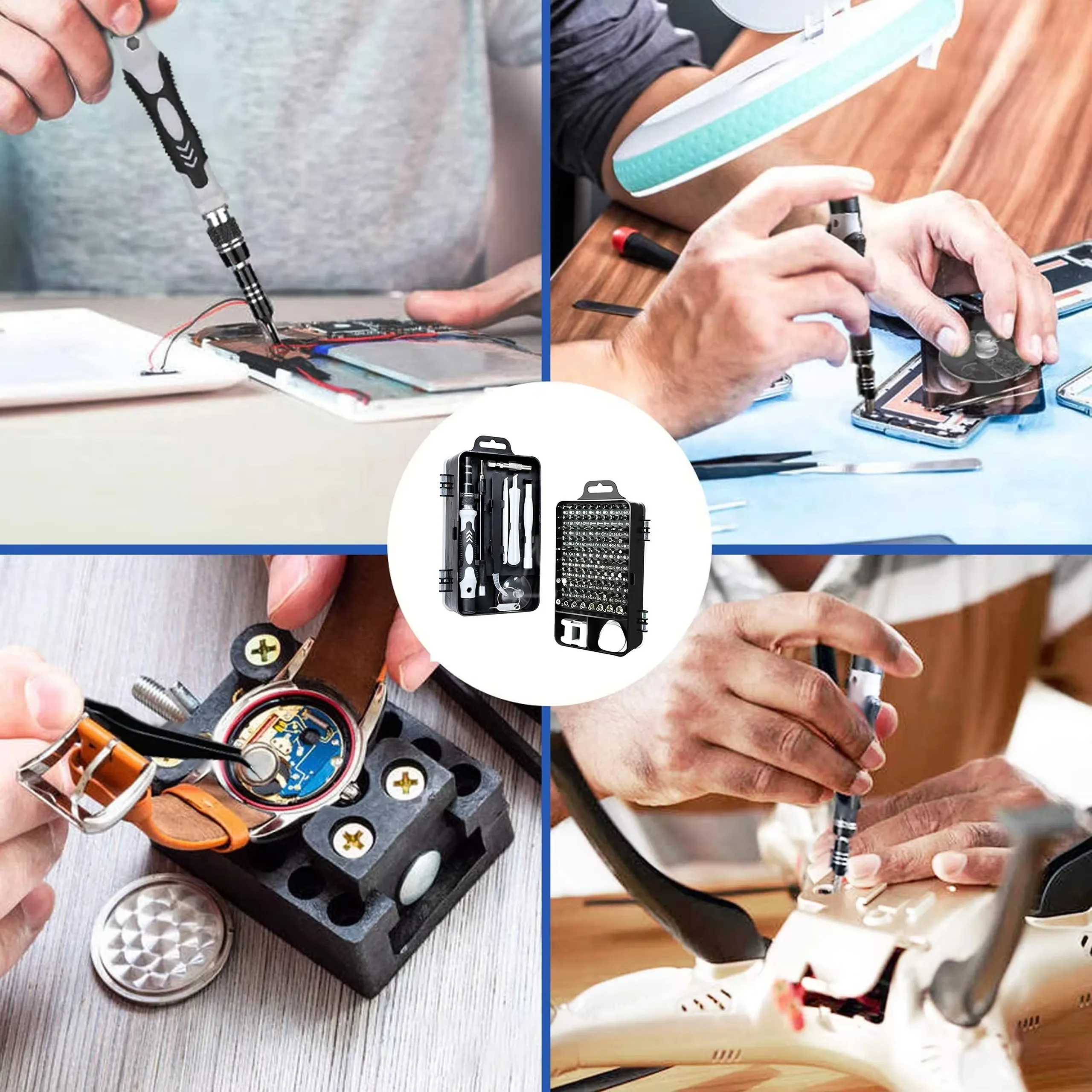 EXTRALINK ZESTAW ŚRUBOKRĘTÓW PRECYZYJNYCH WKRĘTAKI TORX ŚRUBOKRĘTY PRECYZYJNE 115W1 - 1308, EXTRALINK EX.21427 5907207221427