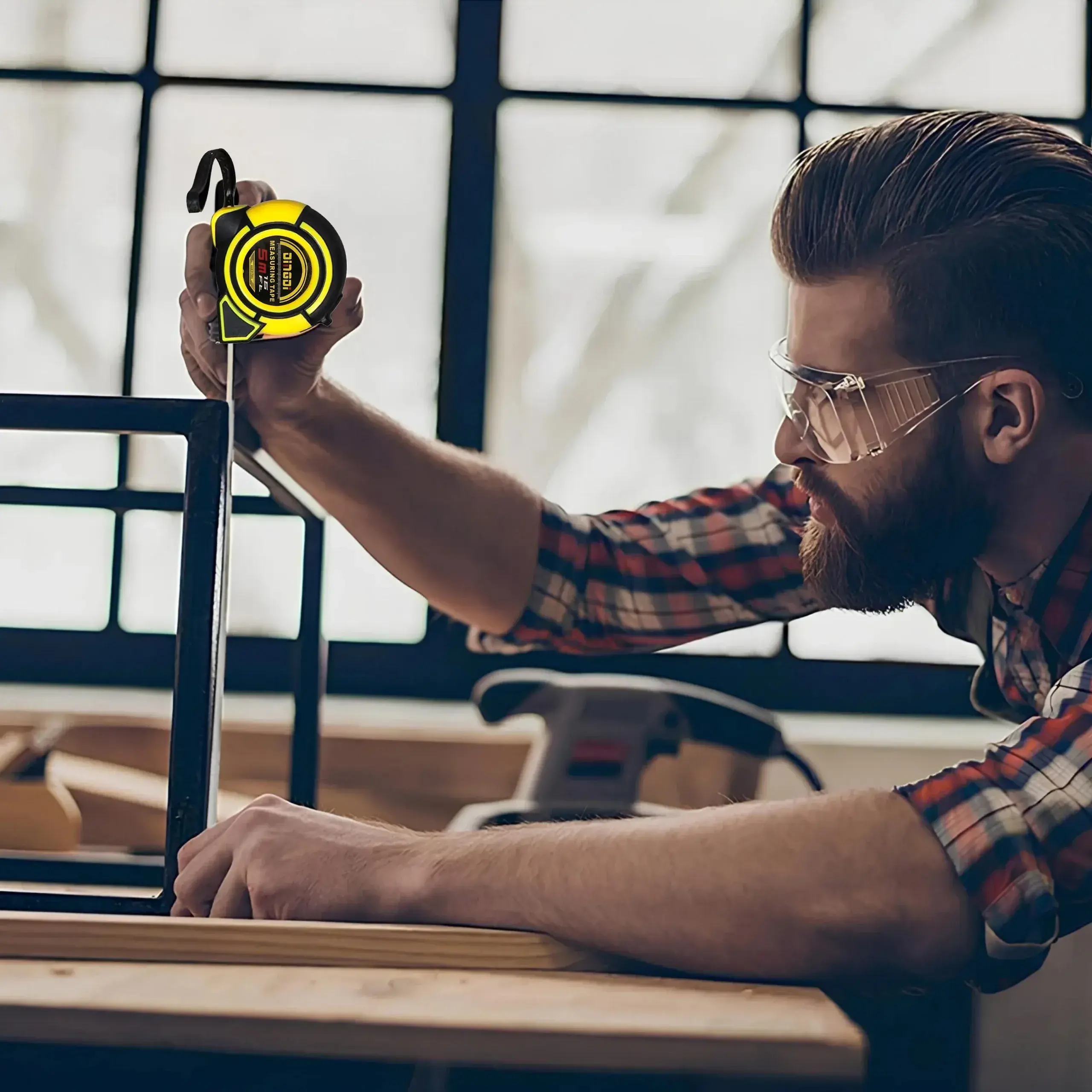 Extralink Tape Measure, 5m x 19mm Steel Measuring Tape with Lock, EXTRALINK EX.21496 5907207221496